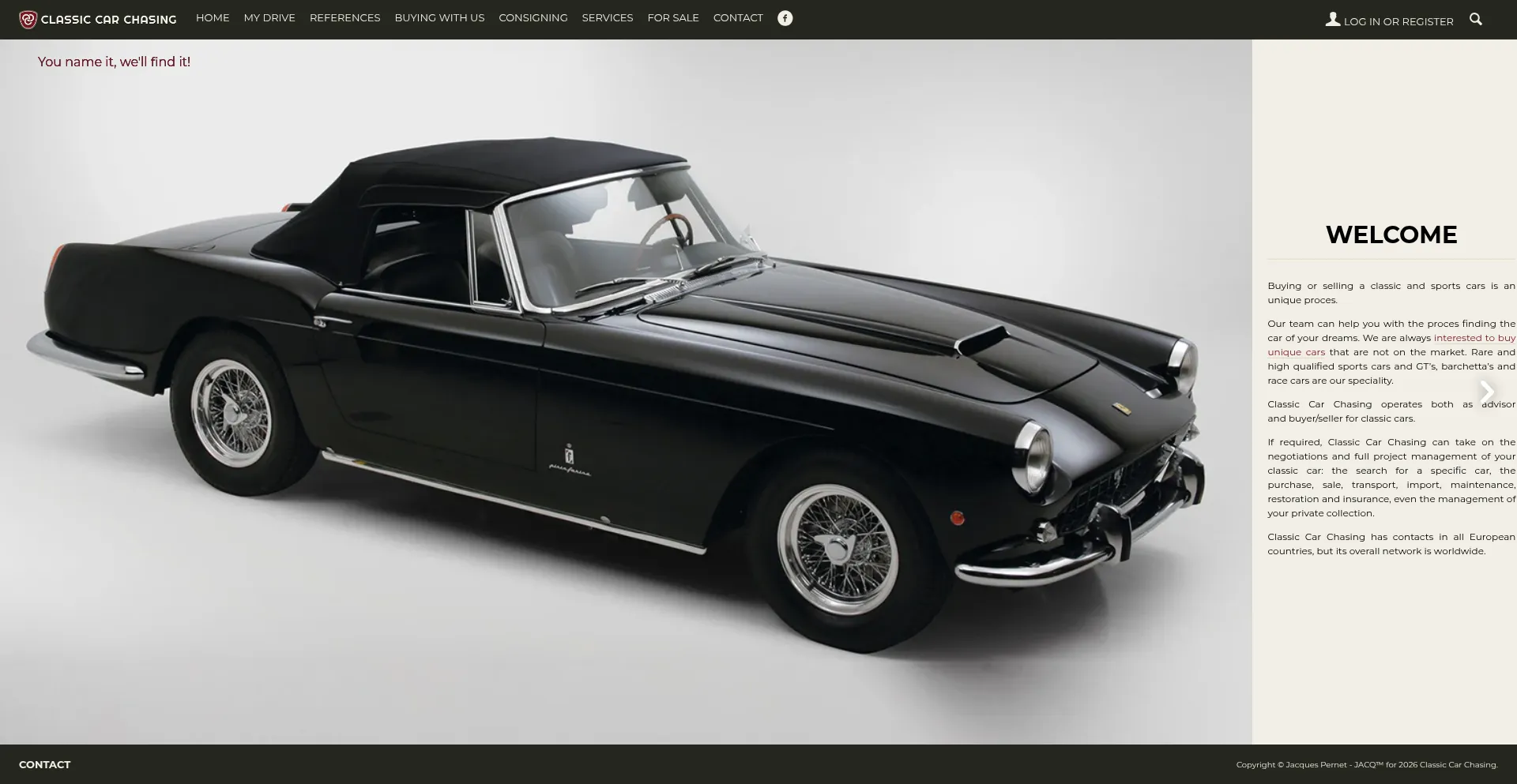 Classiccarchasing.com