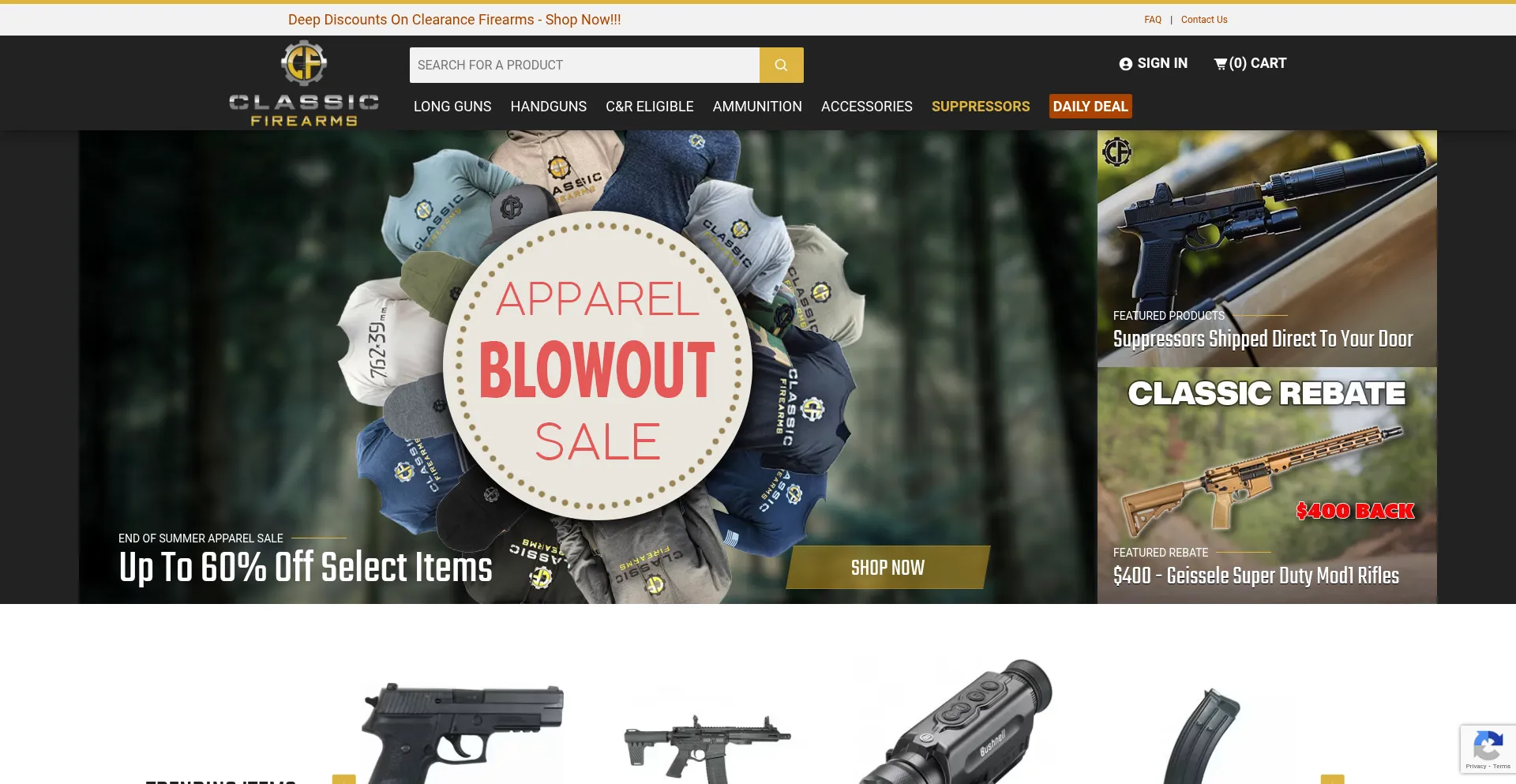 Ist Classicfirearms.com sicher und vertrauenswürdig?