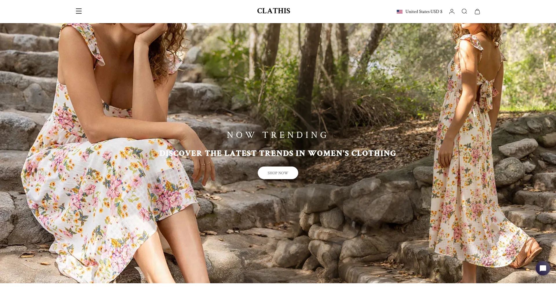 Website screenshot of Clathis.com
