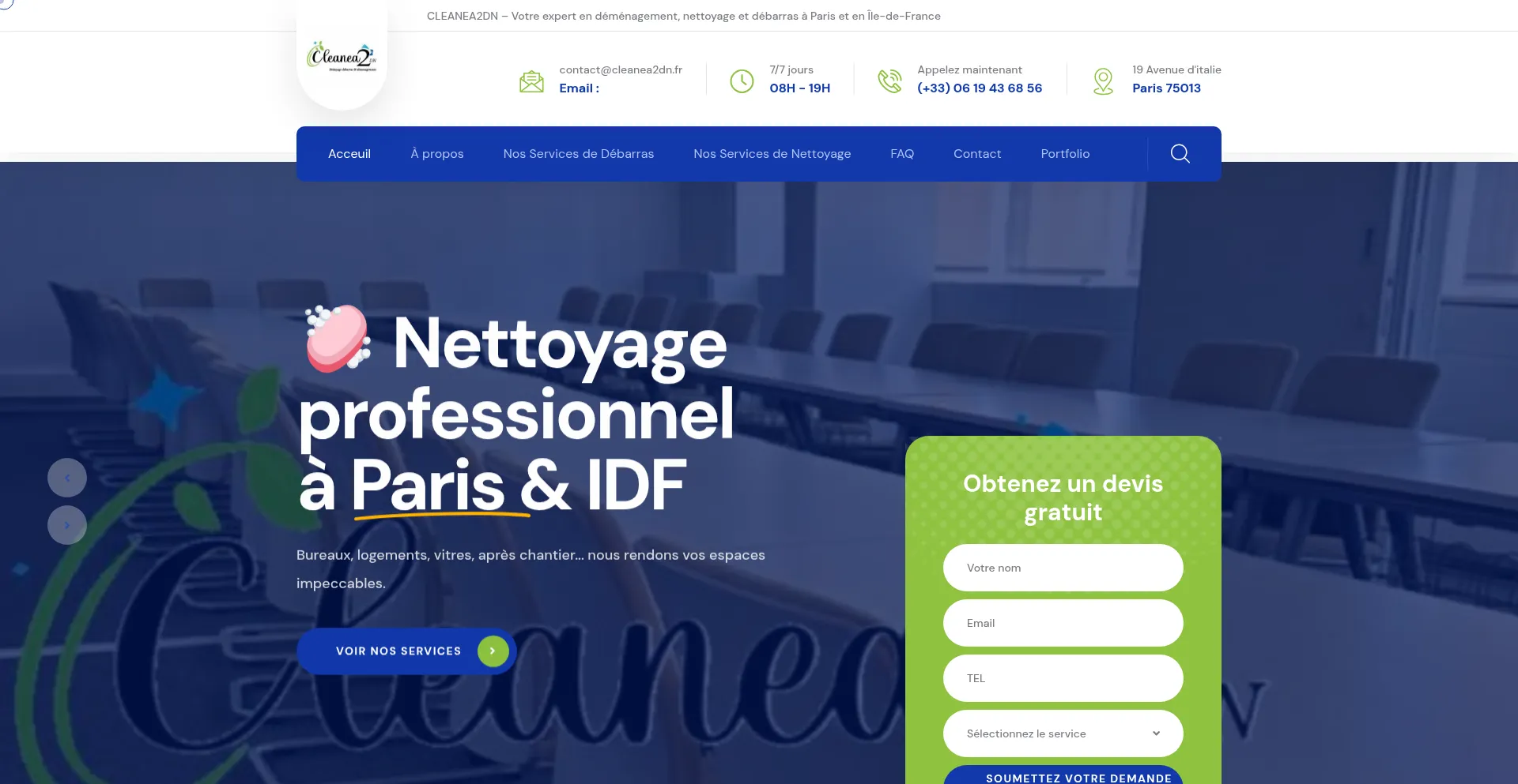 Ist Cleanea2dn.fr sicher und vertrauenswürdig?