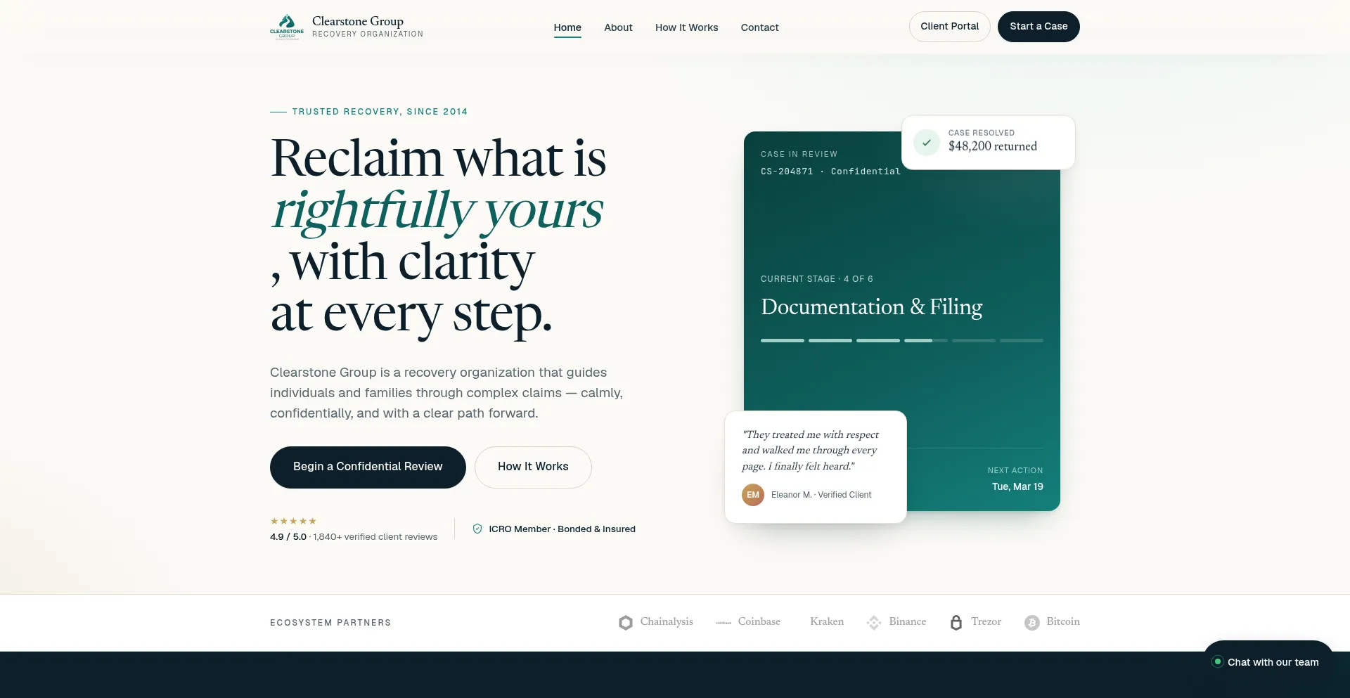 Clearstonesgroup.com