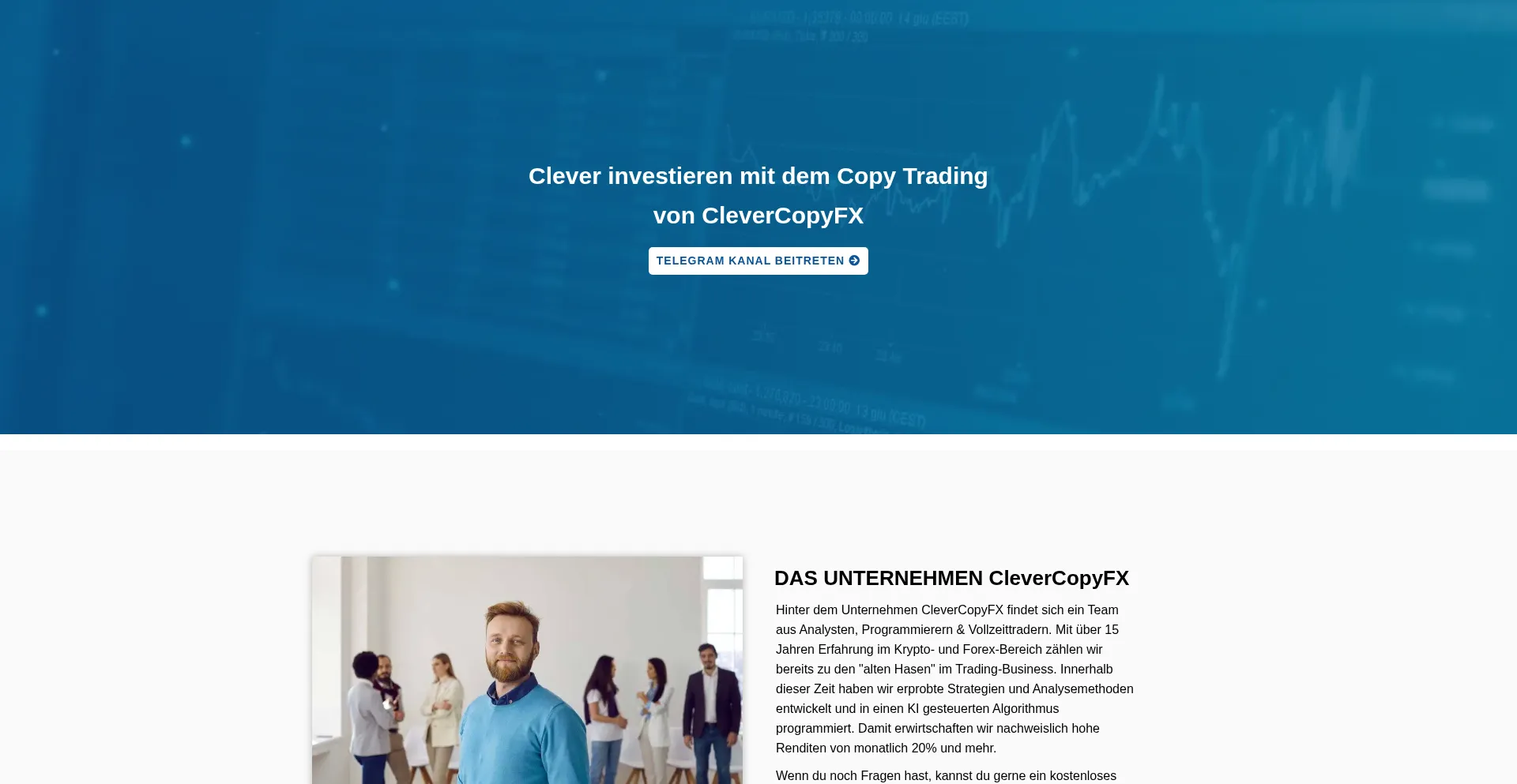 Ist Clevercopyfx.pro sicher und vertrauenswürdig?