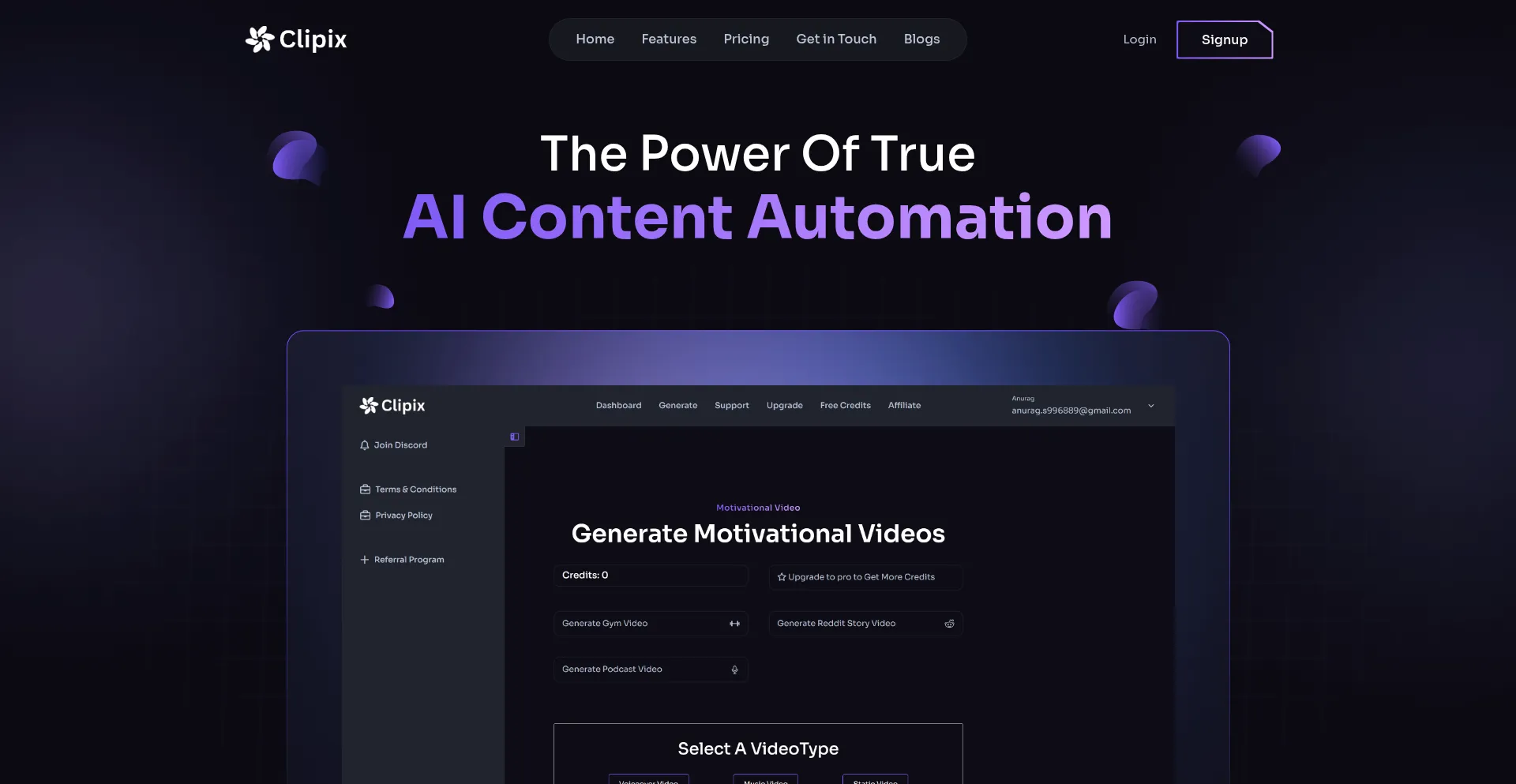 Clipix.io Screenshot