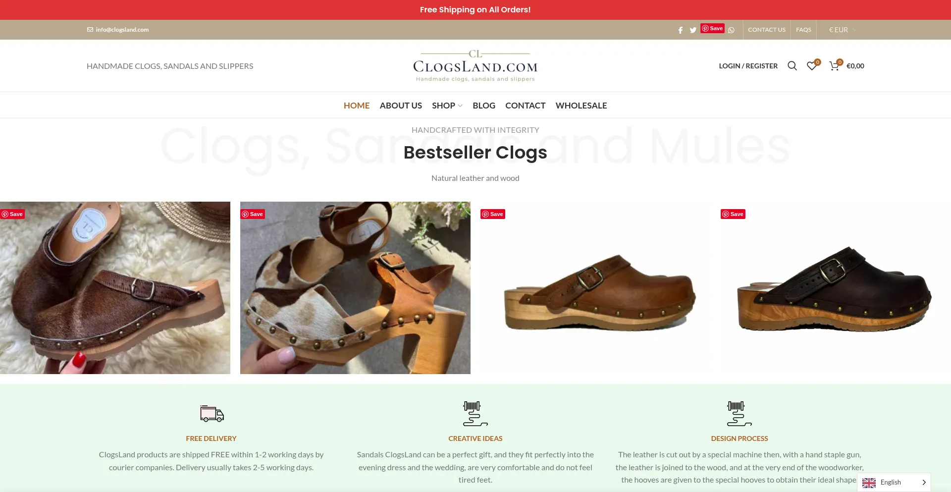Ist Clogsland.com sicher und vertrauenswürdig?