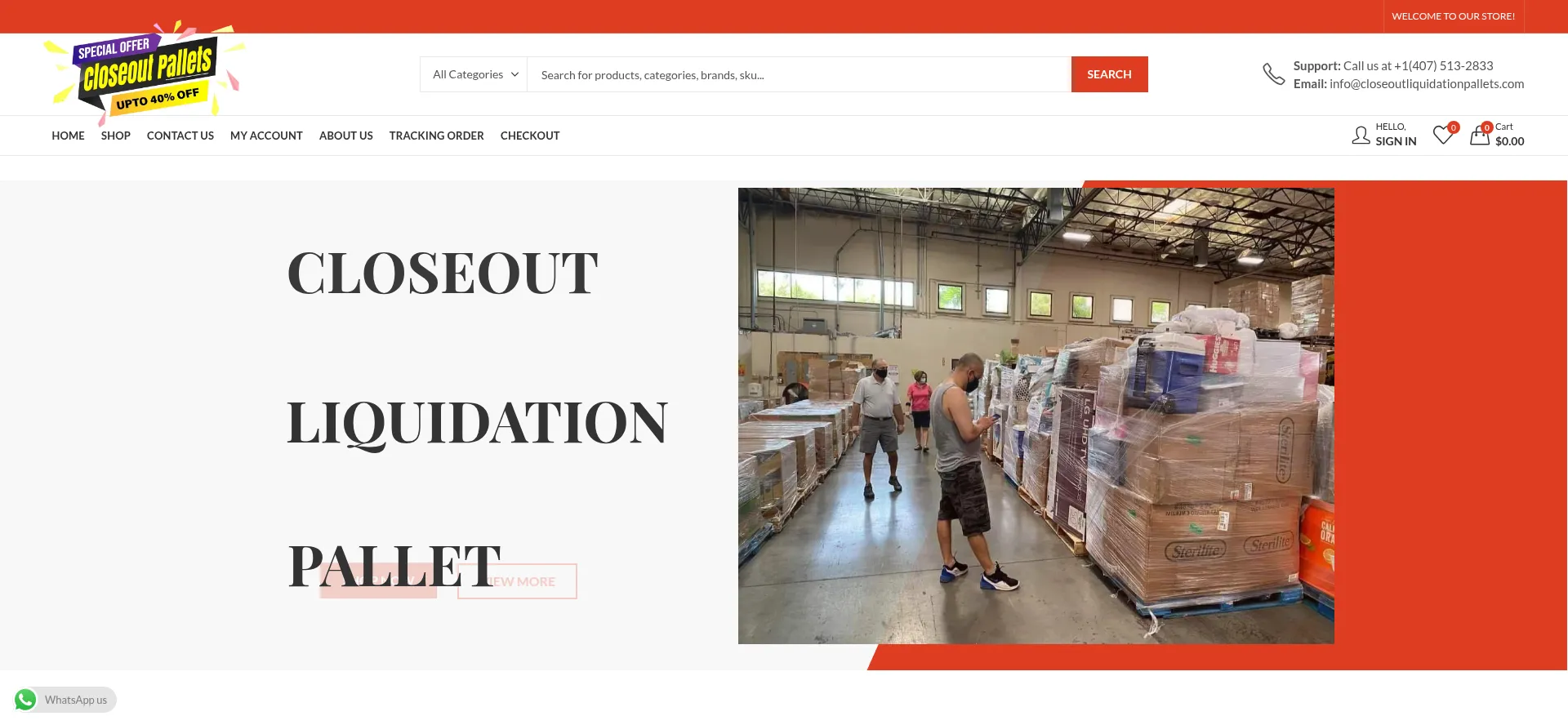 Closeoutliquidationpallets.com