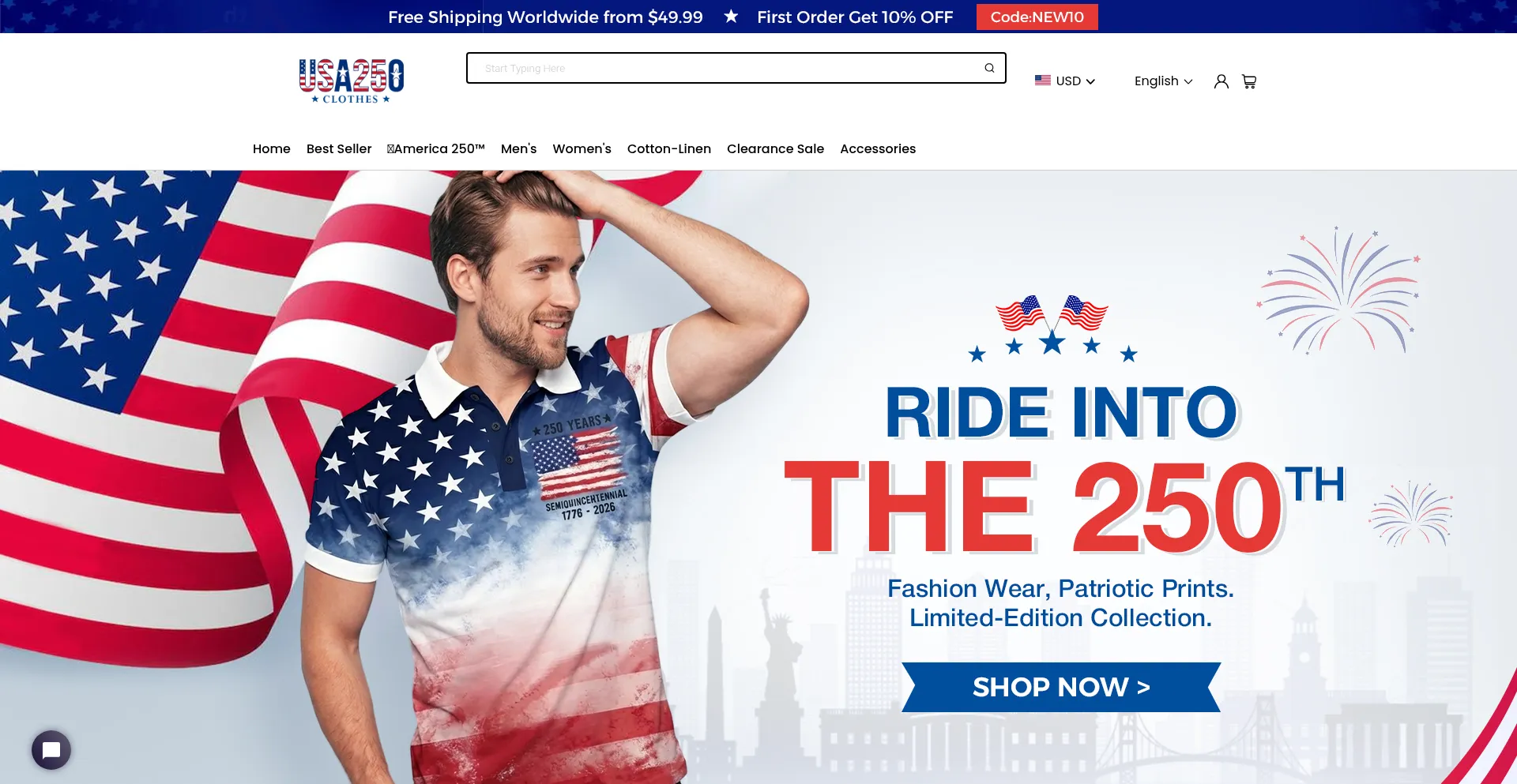 Clothesusa250.com