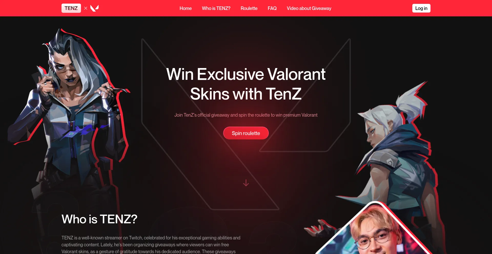Website screenshot of Clovedrop.com