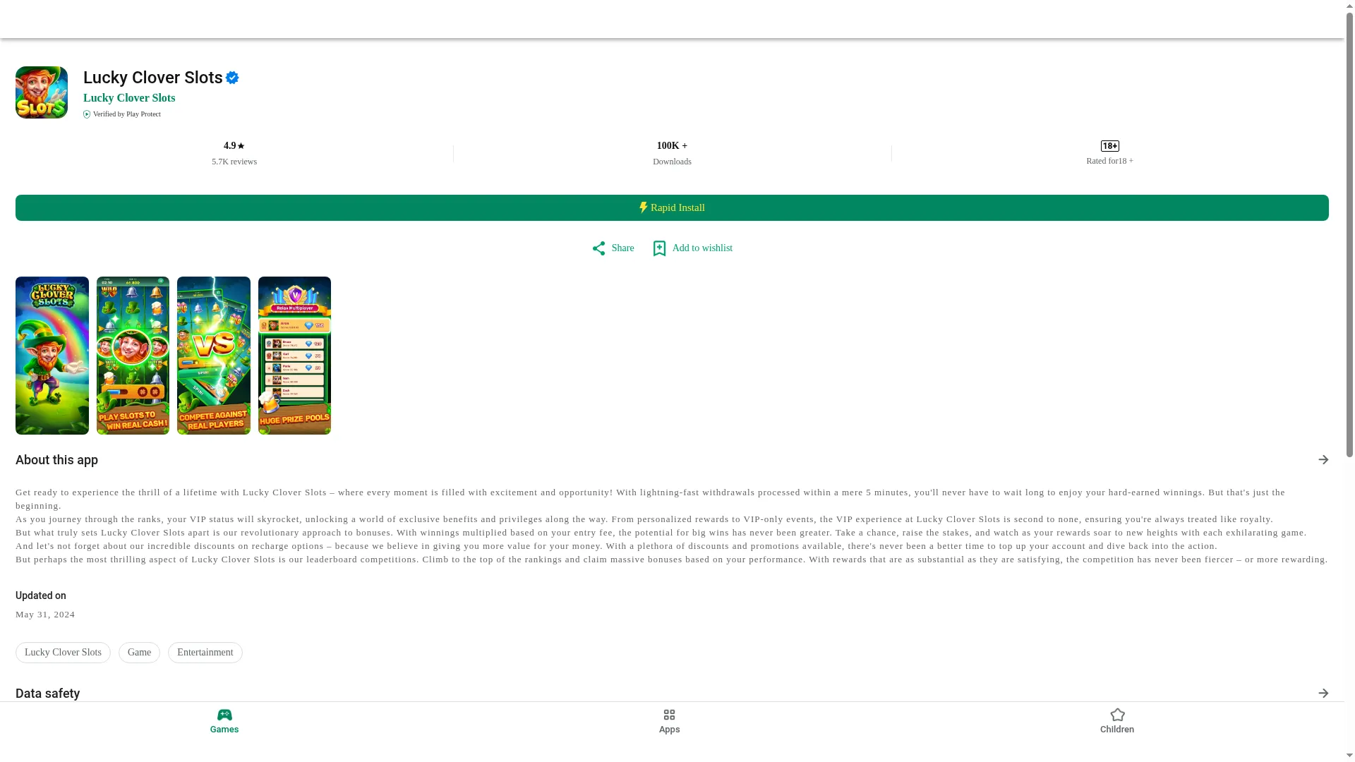 Cloverslotgame.com