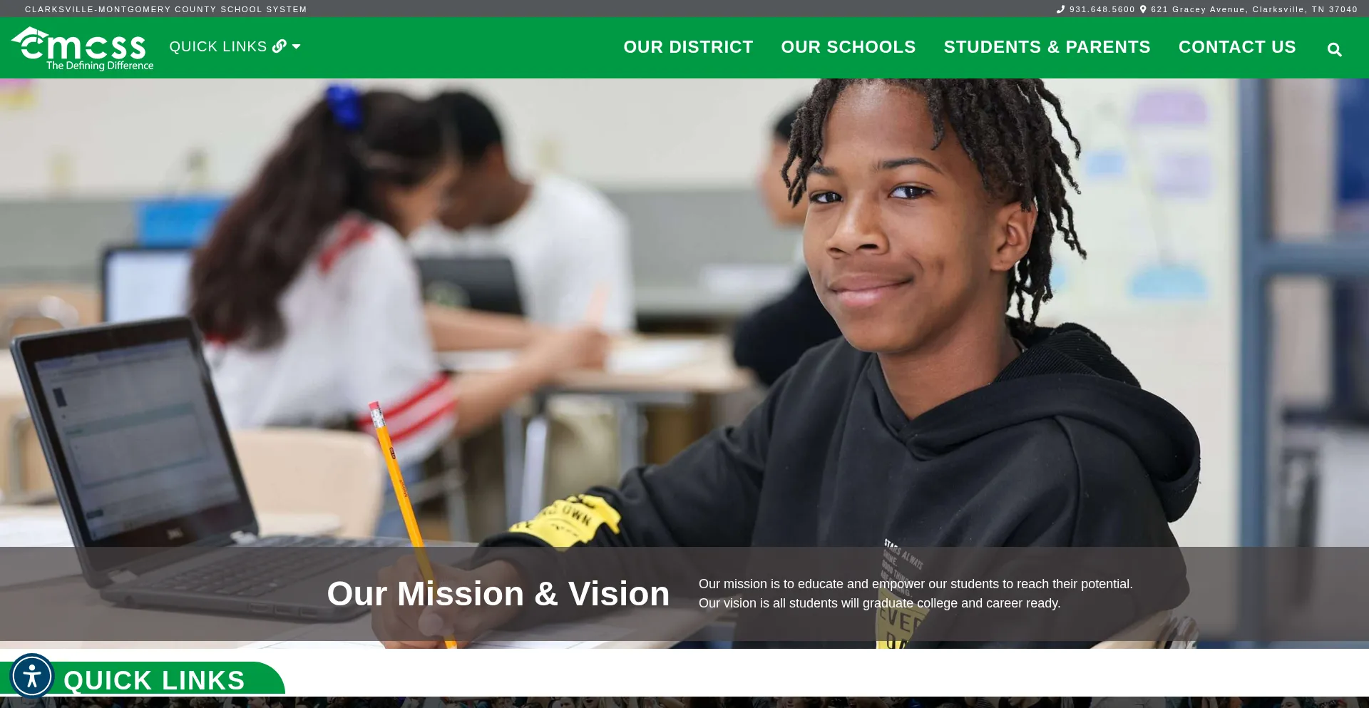 Cmcss.net Screenshot