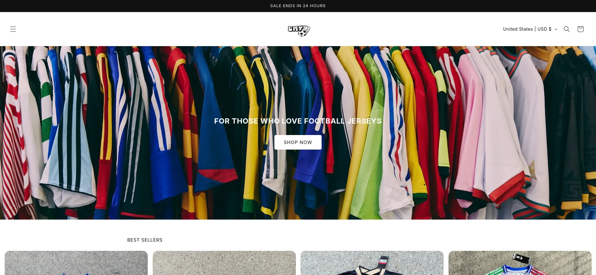 Website screenshot of Cmyclothes.store
