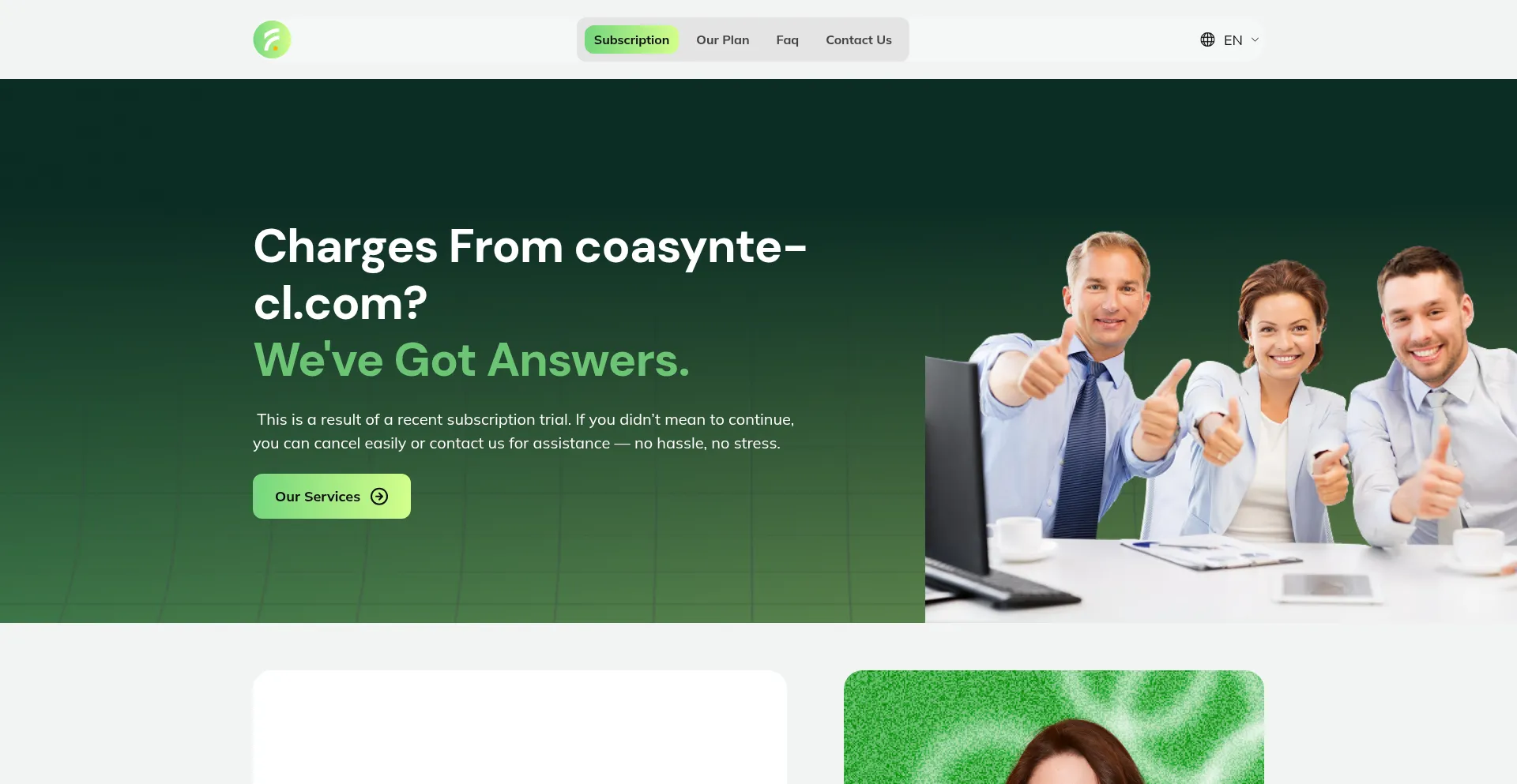 Ist Coasynte-cl.com sicher und vertrauenswürdig?