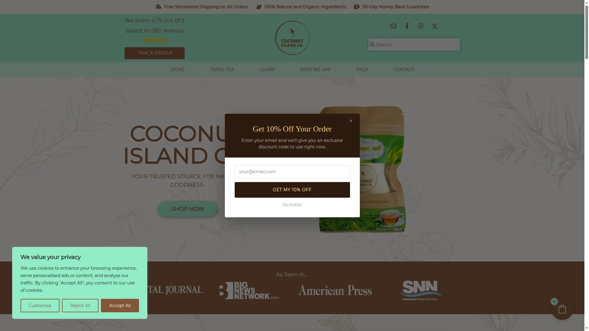 Coconutislandco.com