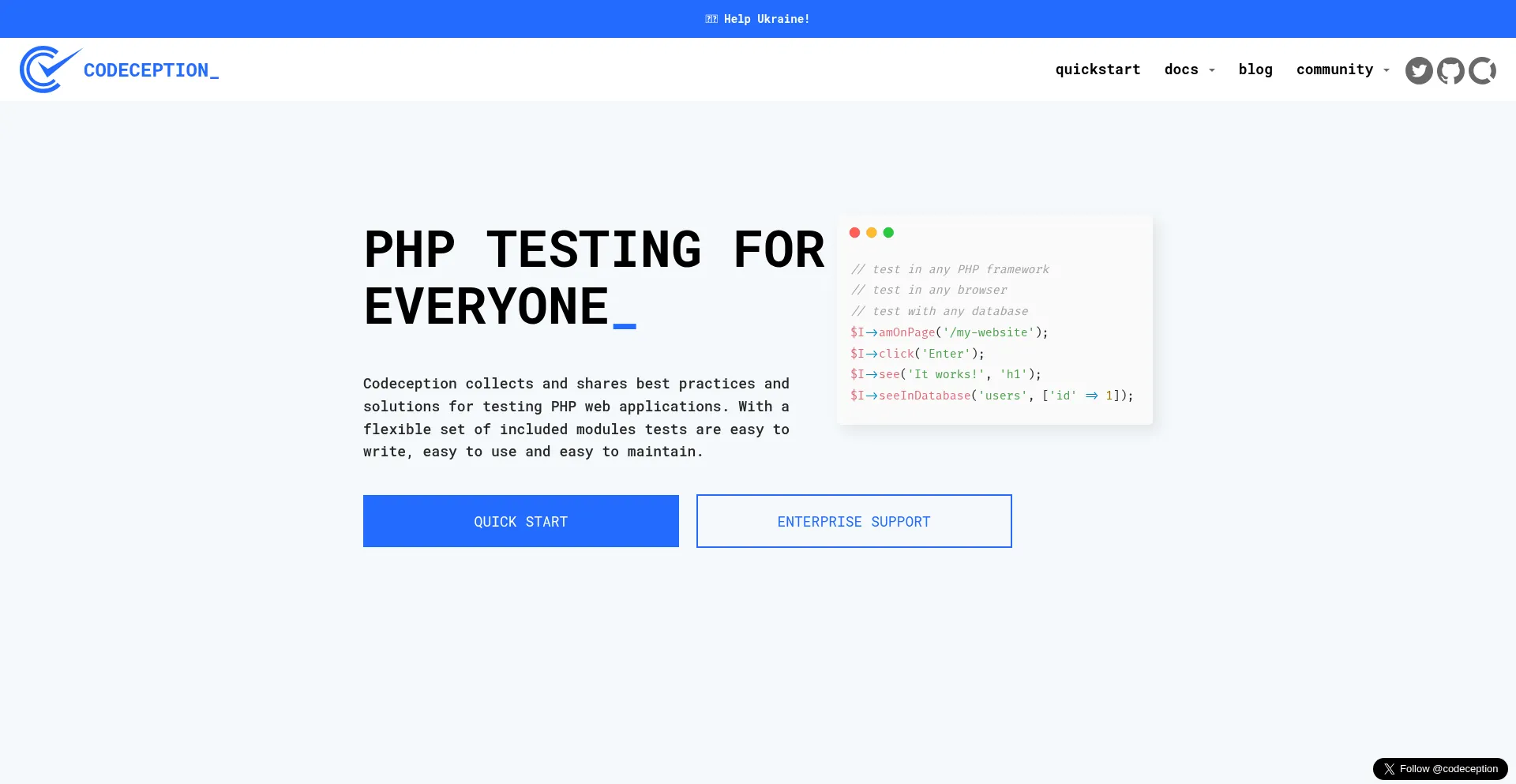 Ist Codeception.com sicher und vertrauenswürdig?