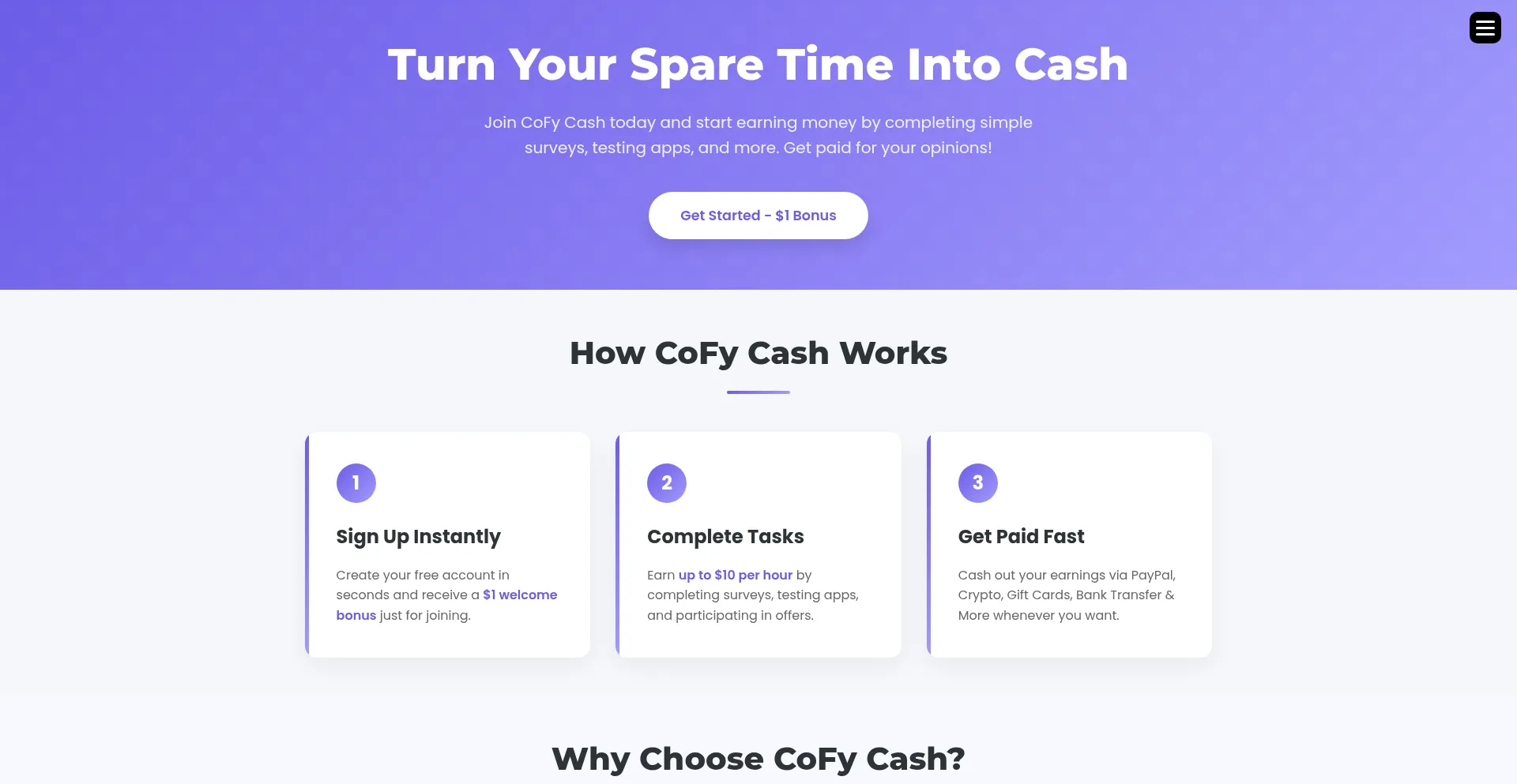 Ist Cofycash.com sicher und vertrauenswürdig?
