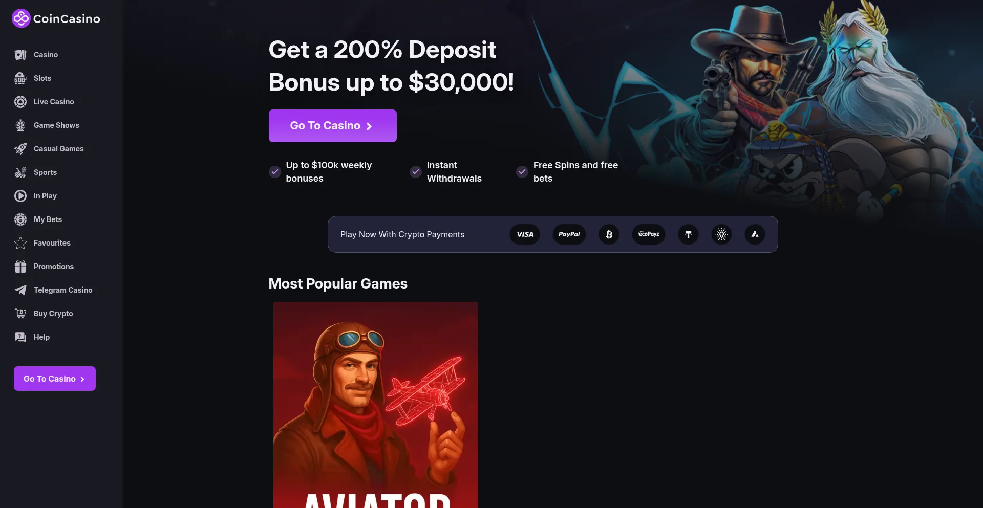 Ist Coincasino.com sicher und vertrauenswürdig?