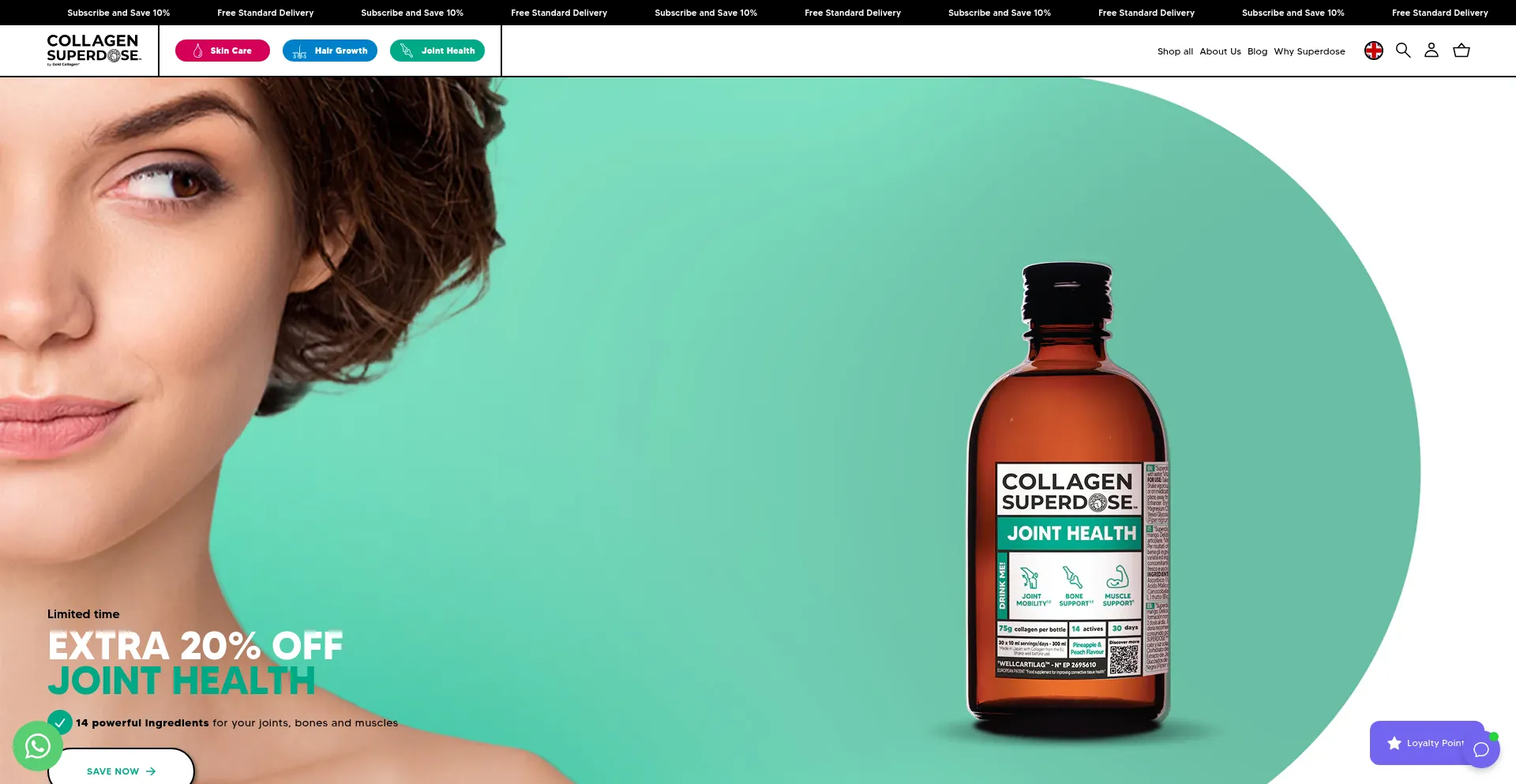 Collagensuperdose.com Screenshot