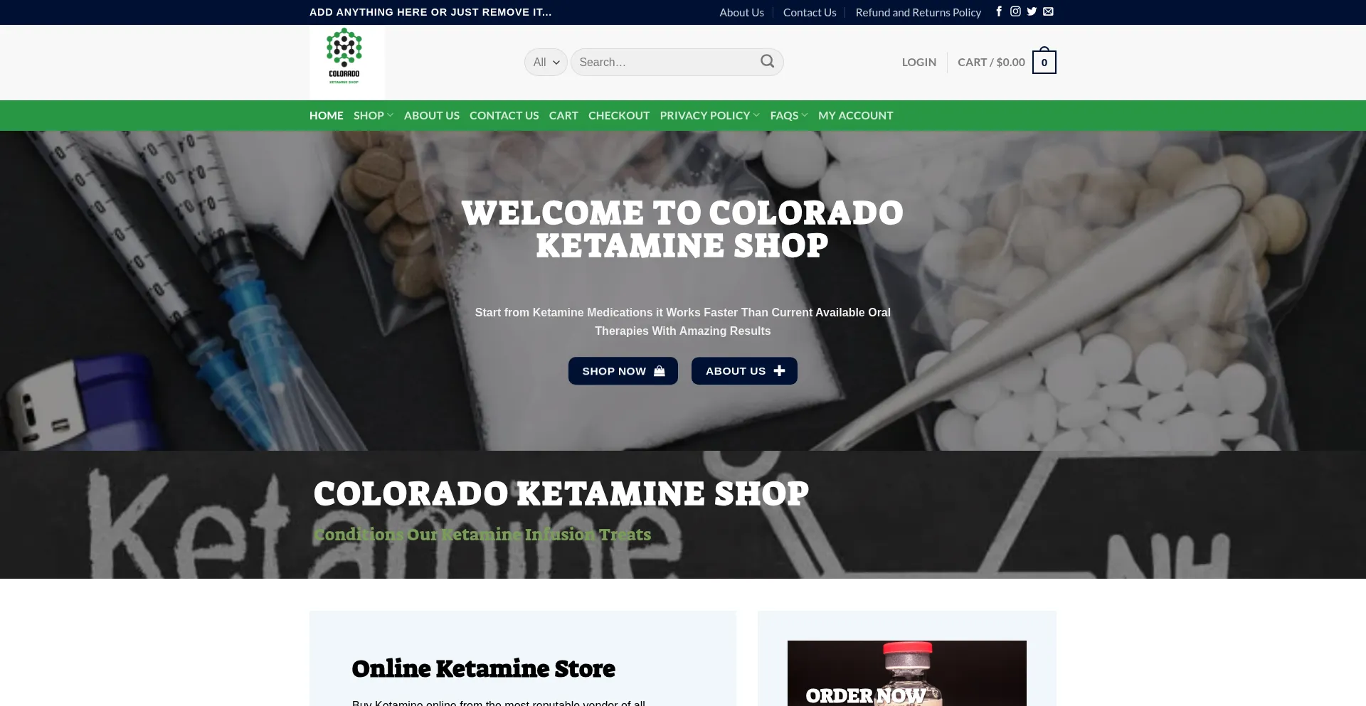 Coloradoketamineshop.com