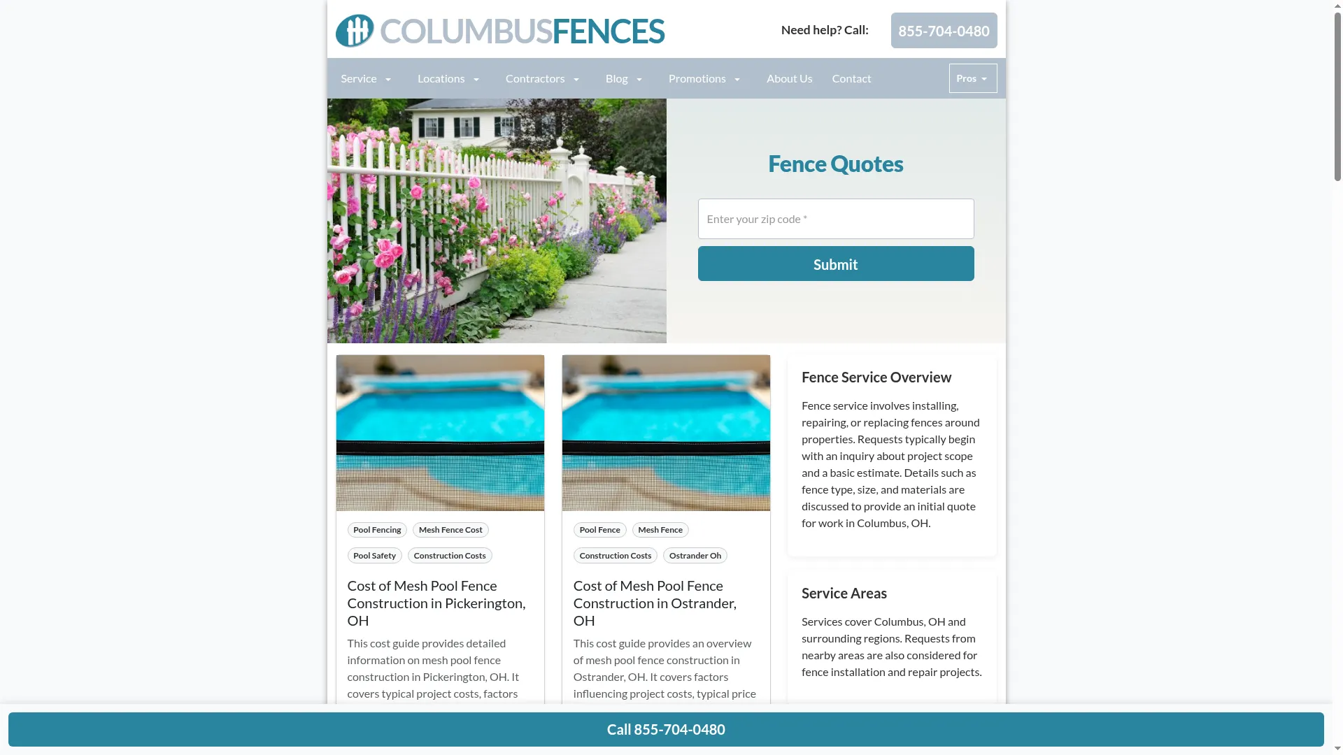 Columbusfenceservice.com