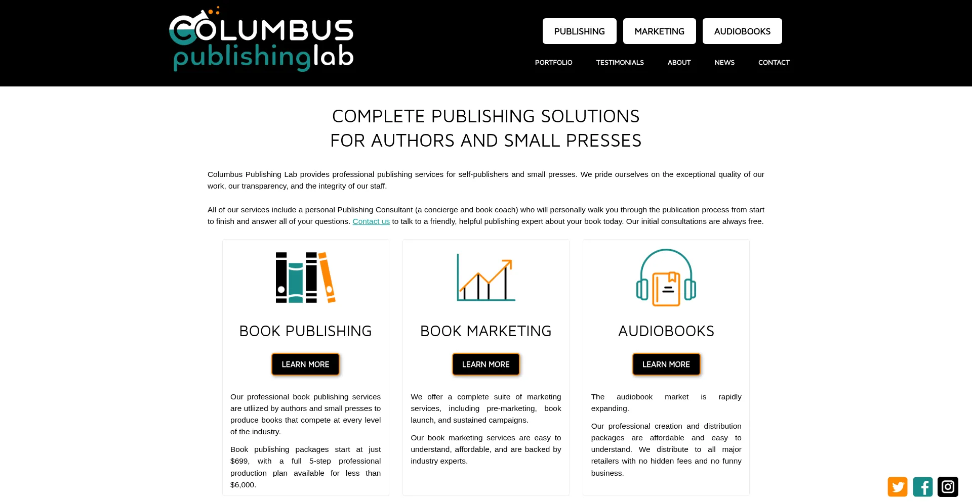 Columbuspublishinglab.com