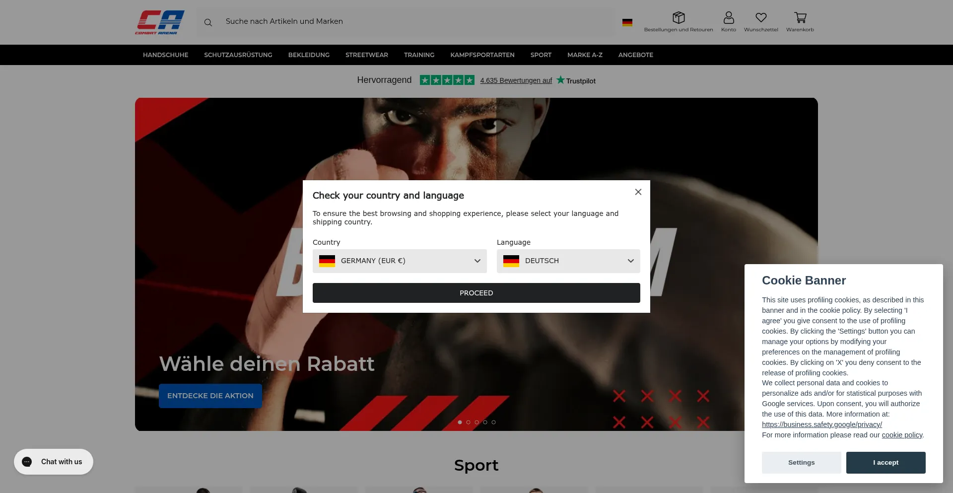 Ist Combatarena.de sicher und vertrauenswürdig?