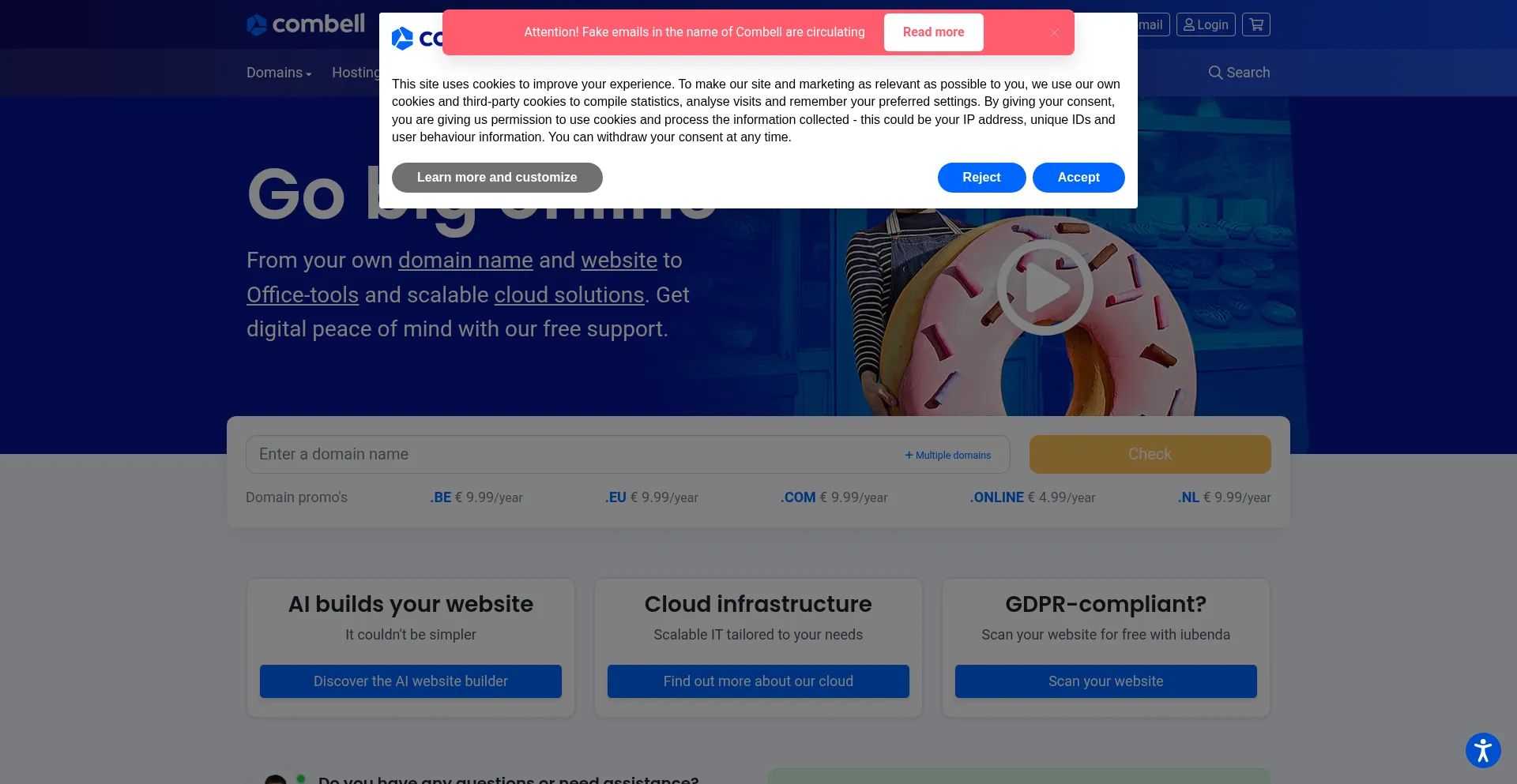 Ist Combell.com sicher und vertrauenswürdig?