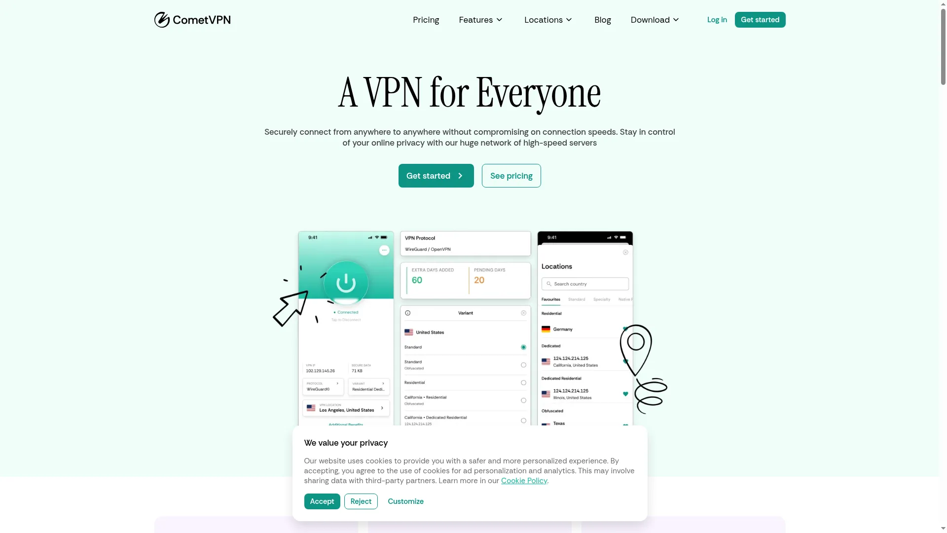 Cometvpn.com