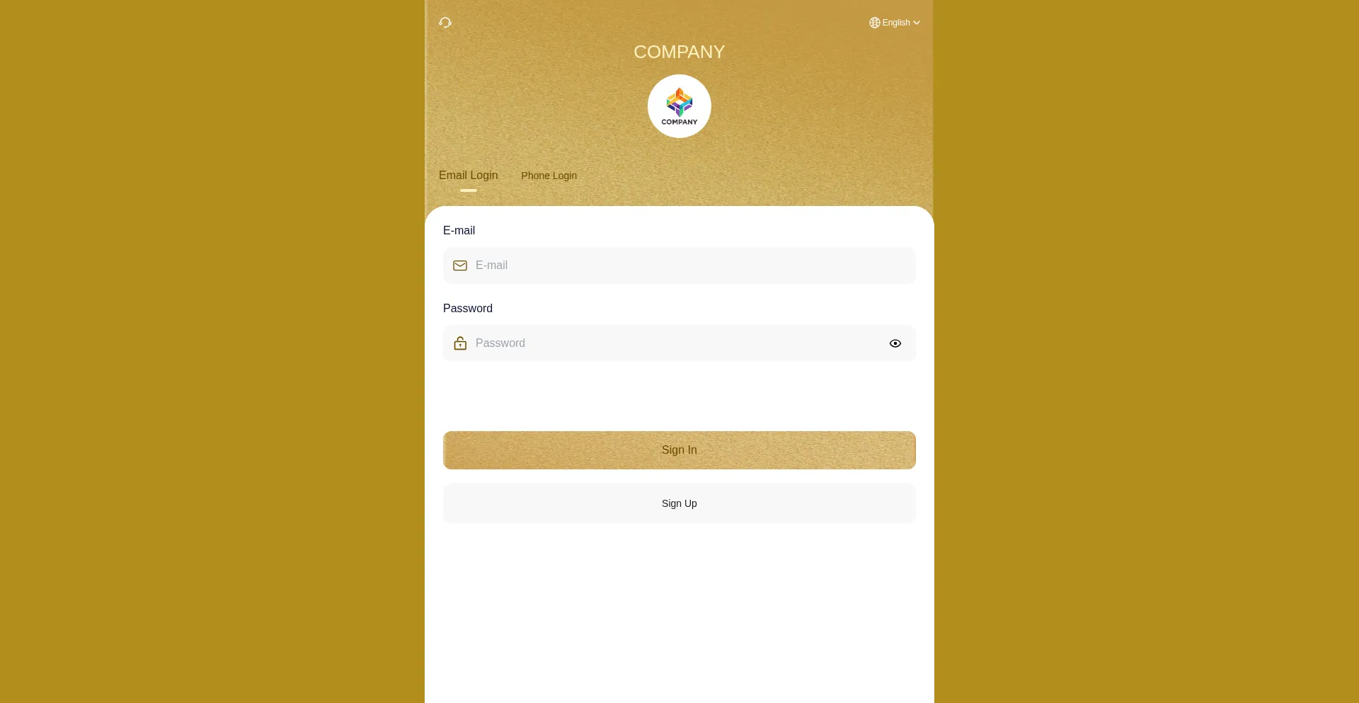 Website screenshot of Company-mall.com