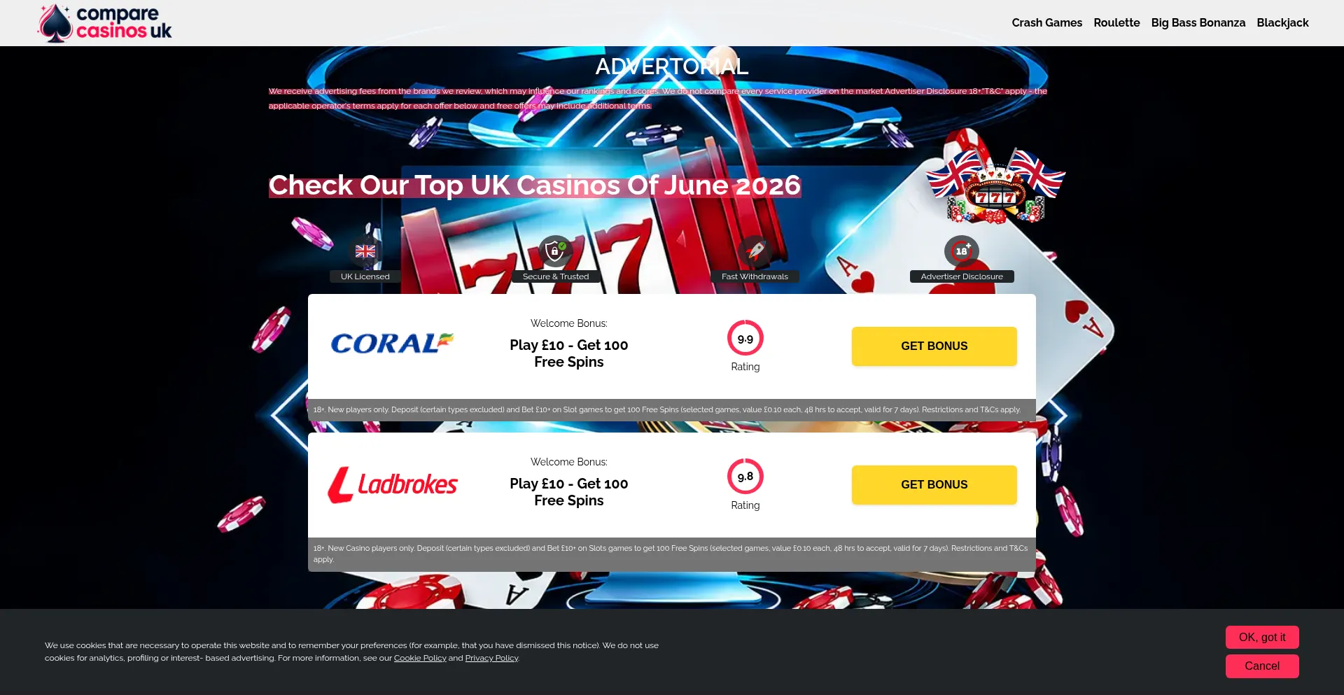 Comparecasinosuk.net