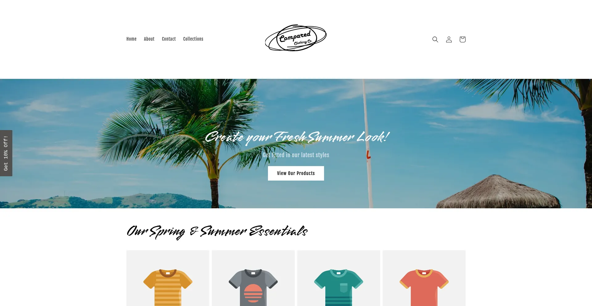 Comparedclothingco.com