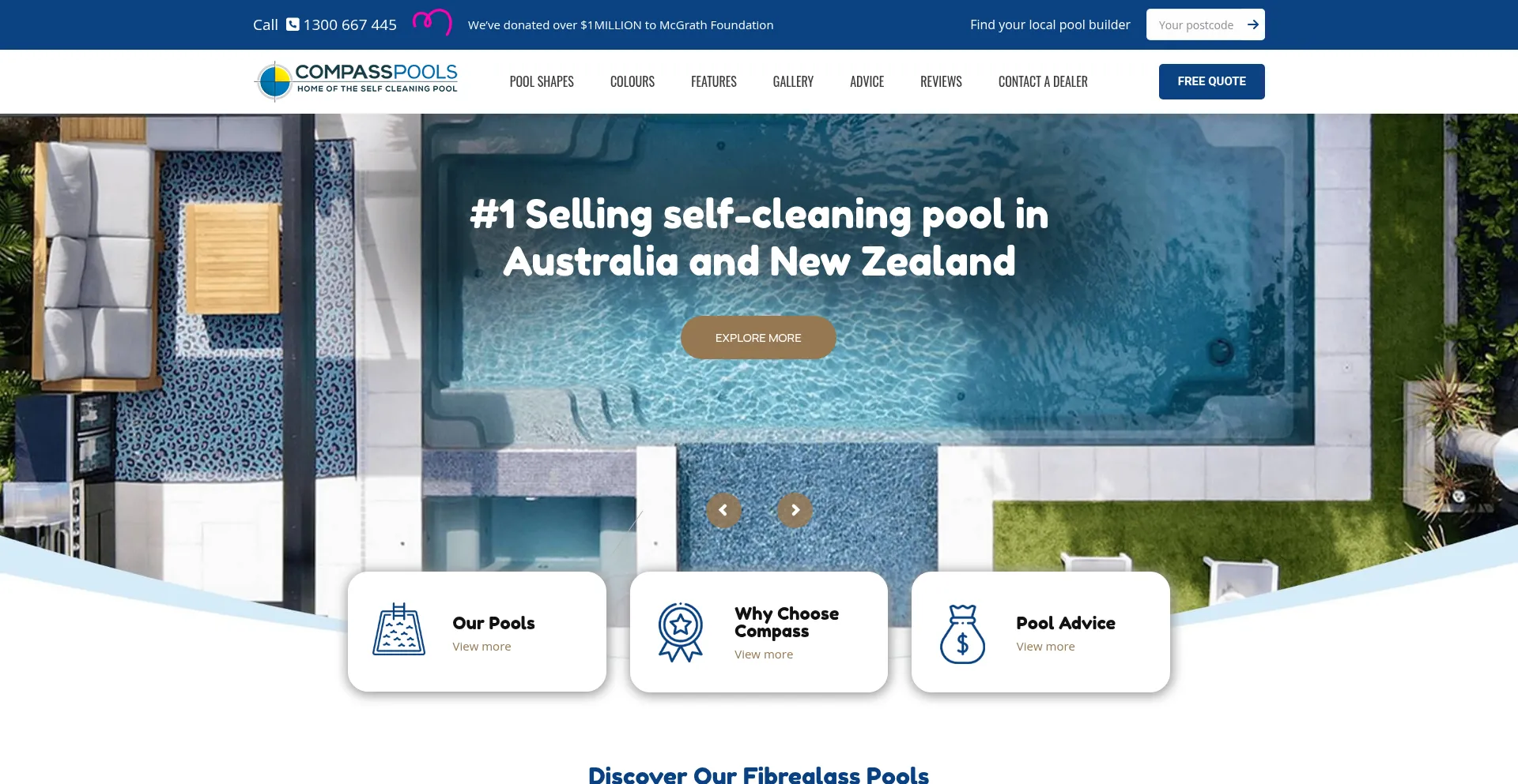 Ist Compasspools.com.au sicher und vertrauenswürdig?
