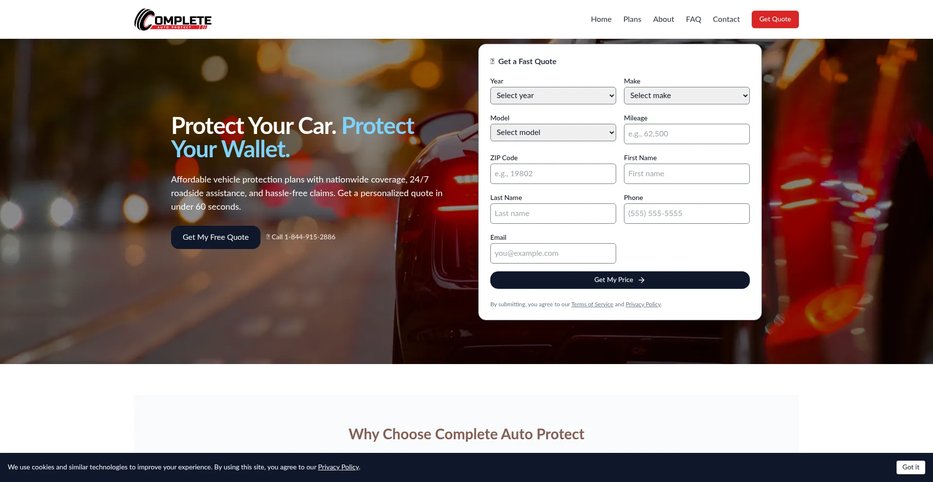 Ist Completeautoprotect.com sicher und vertrauenswürdig?