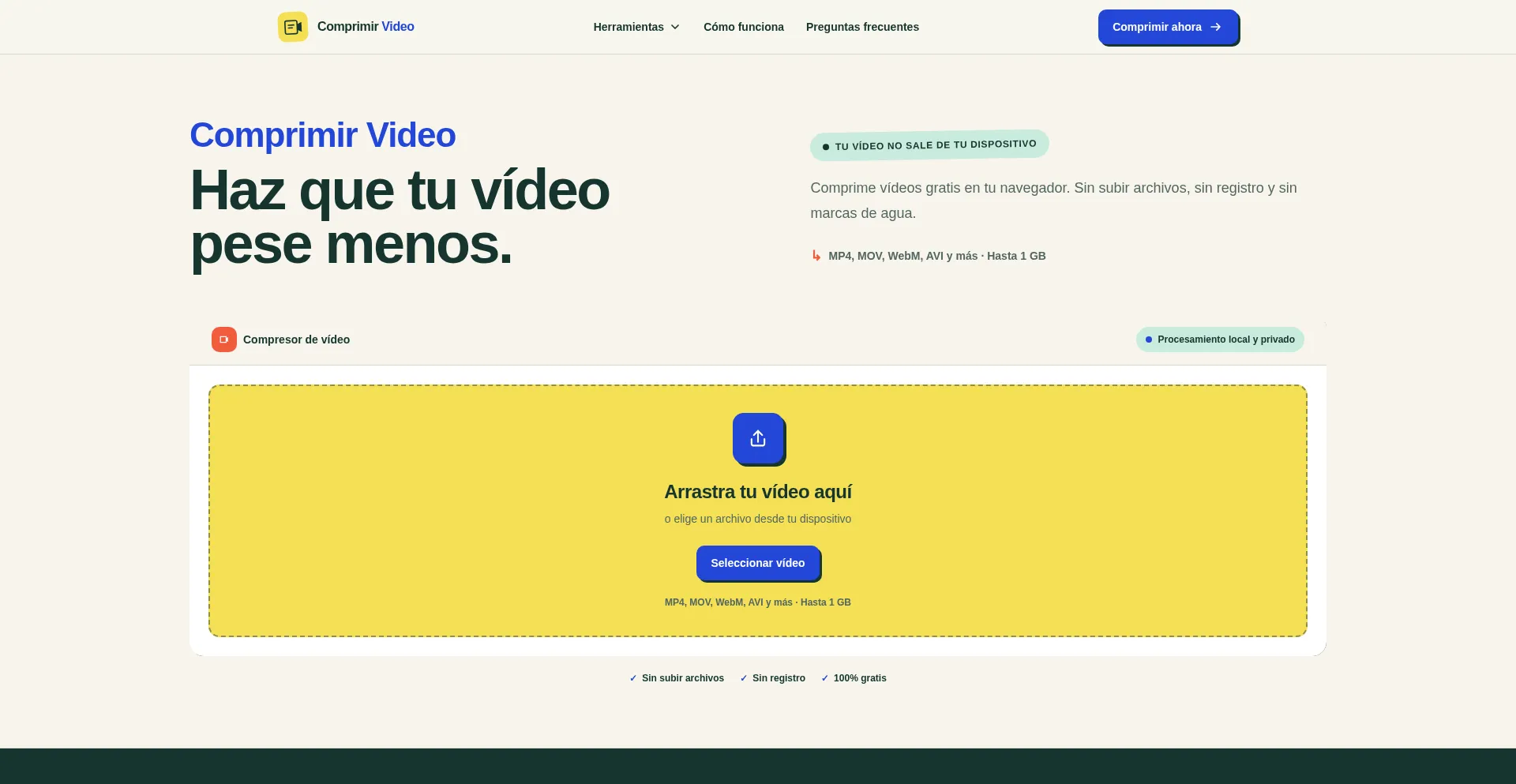 Comprimirvideo.net