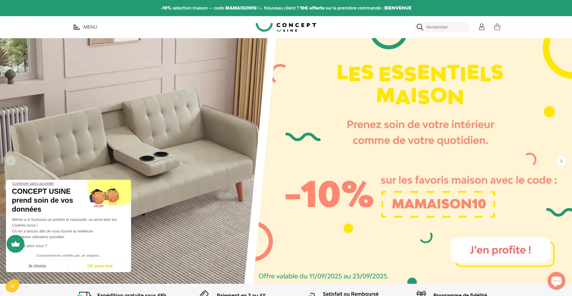 Ist Concept-usine.com sicher und vertrauenswürdig?