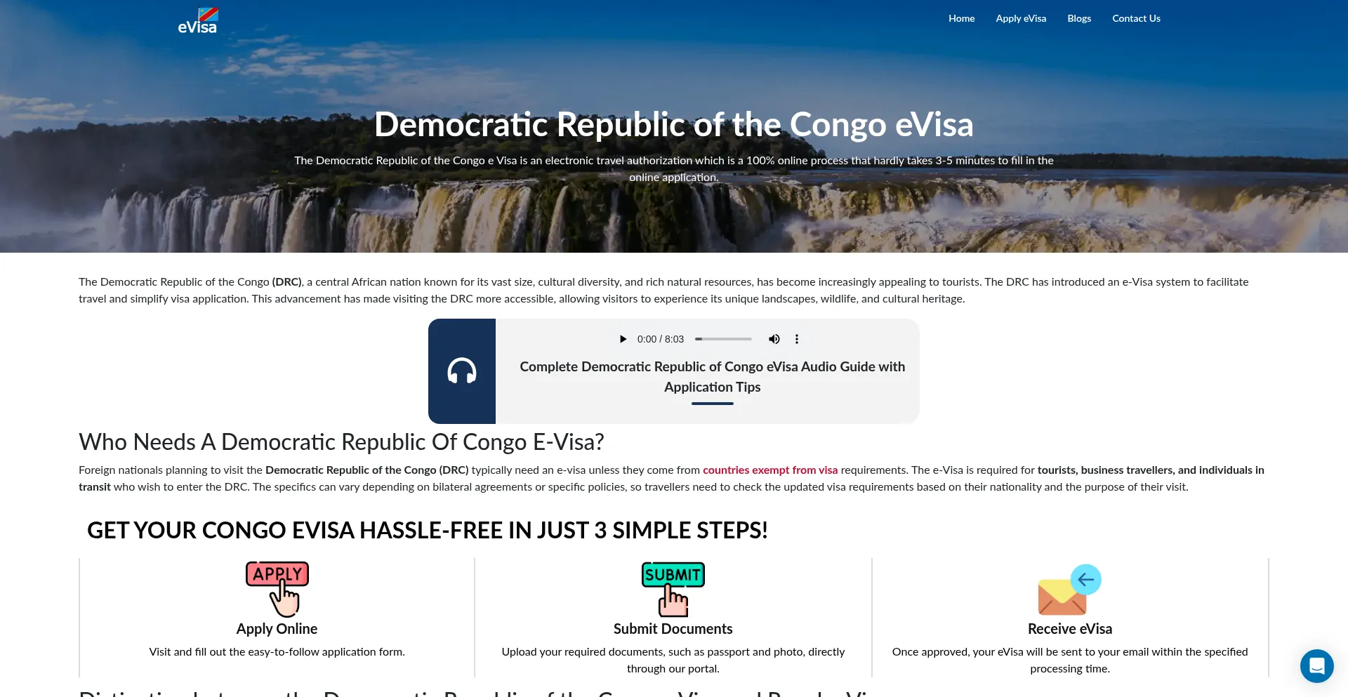 Ist Congo-evisa.com sicher und vertrauenswürdig?