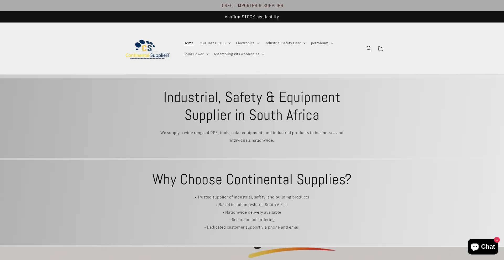 Continentalsuppliers.co.za