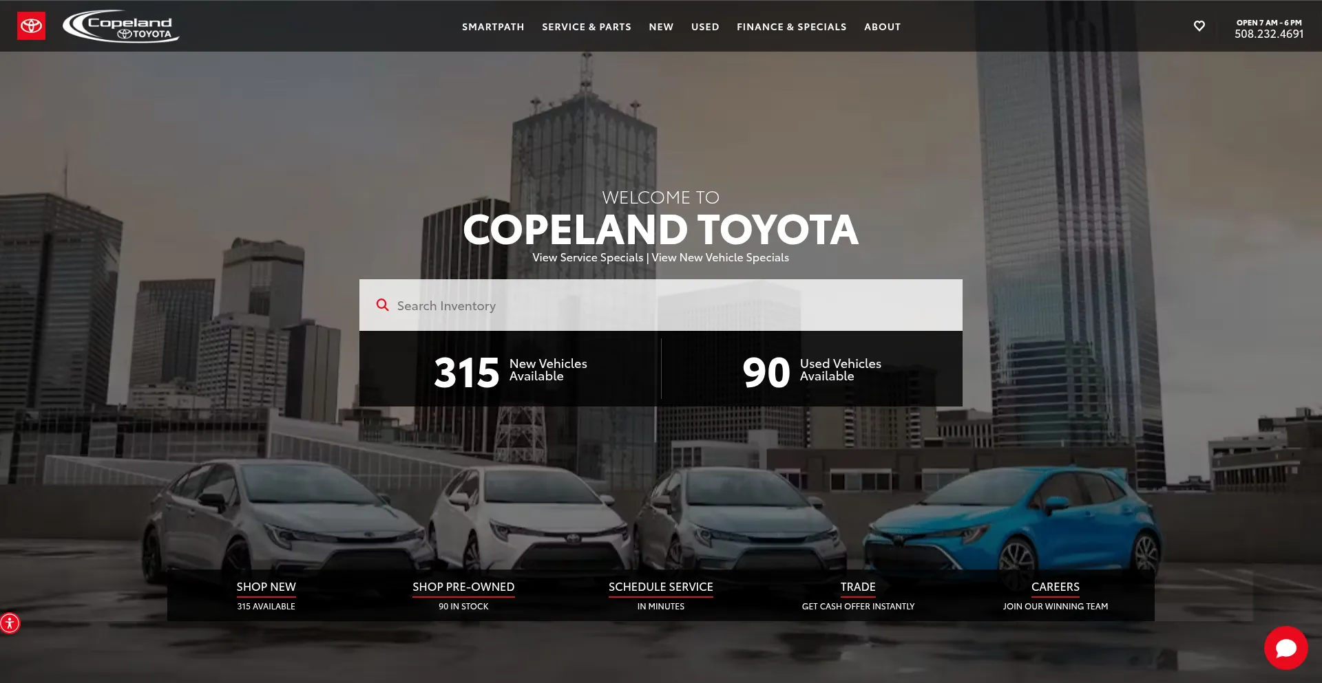 Ist Copelandtoyota.com sicher und vertrauenswürdig?