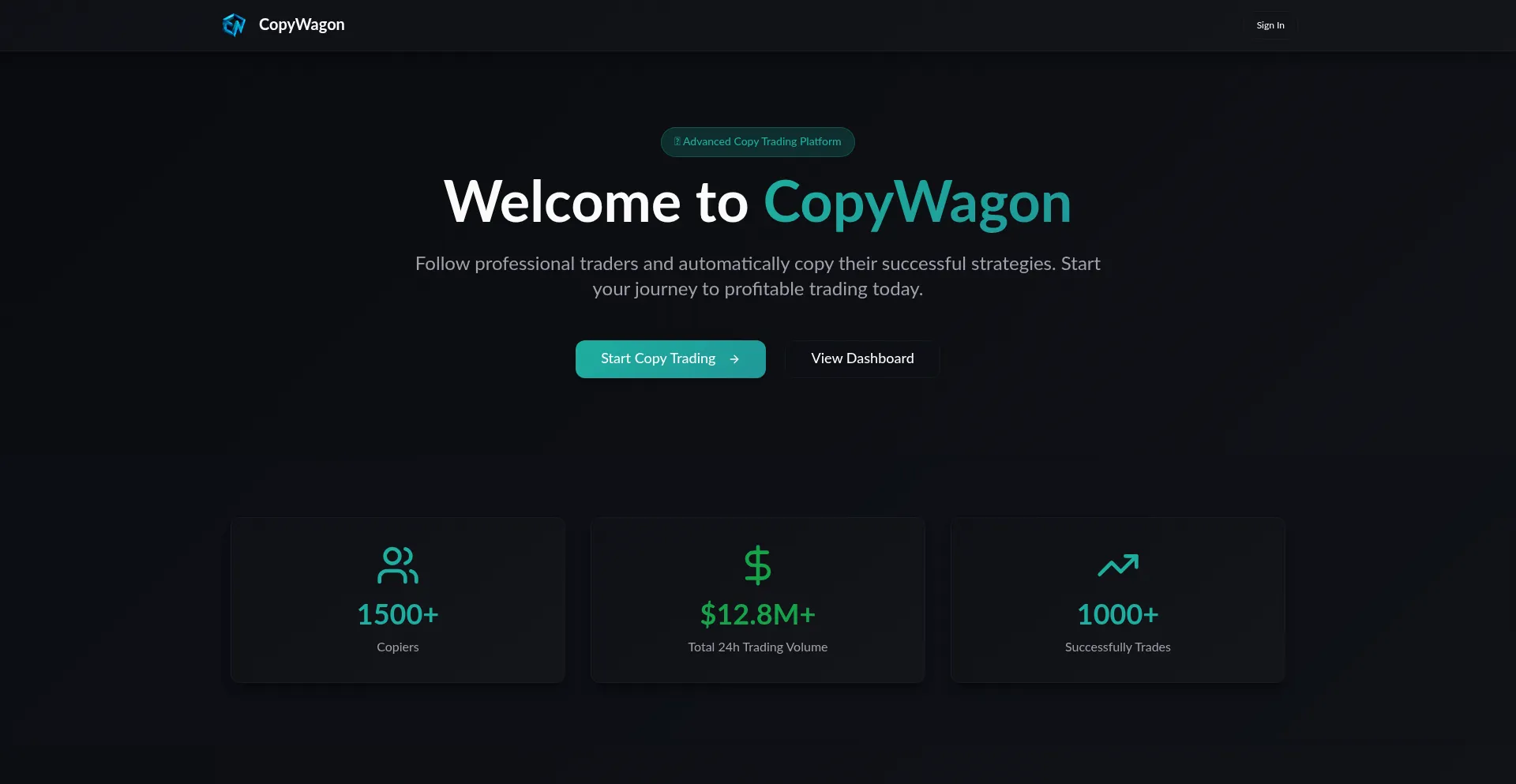 Copywagon.com Screenshot