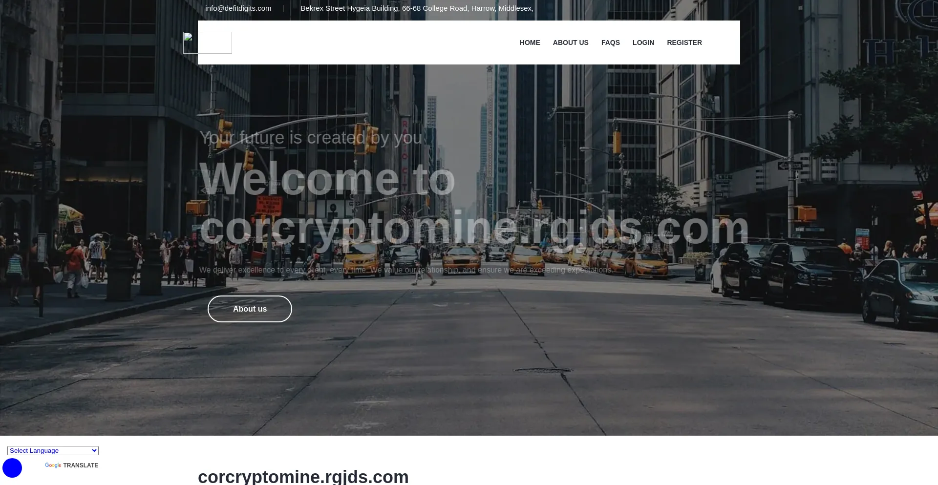 Corcryptomine.rgjds.com