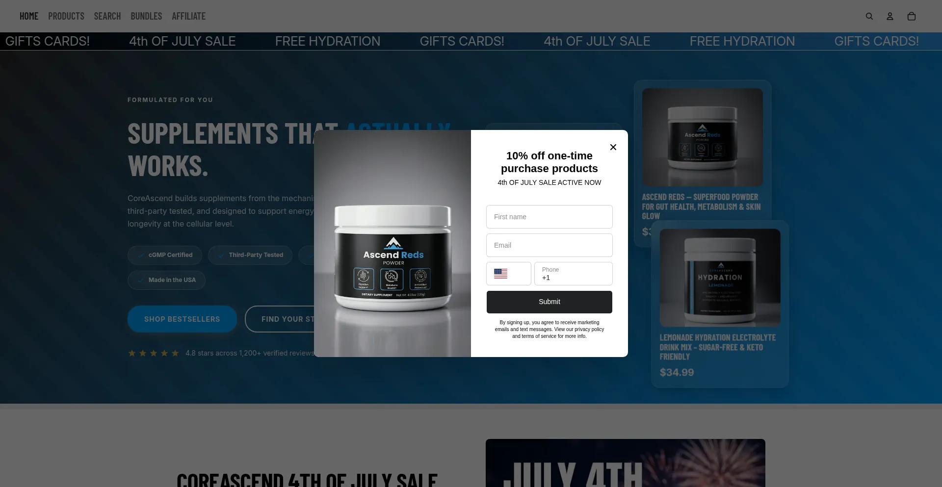 Coreascendsupps.com