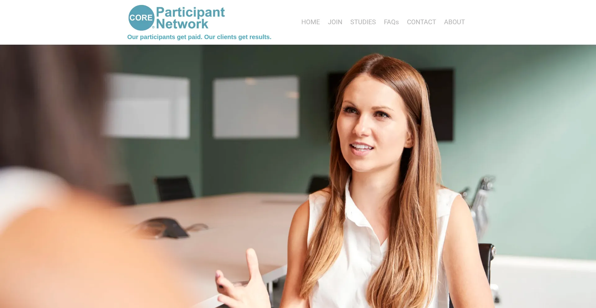 Website screenshot of Corepn.com