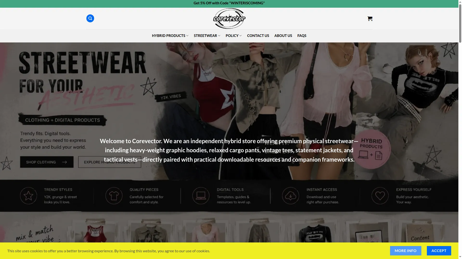 Corevector.store