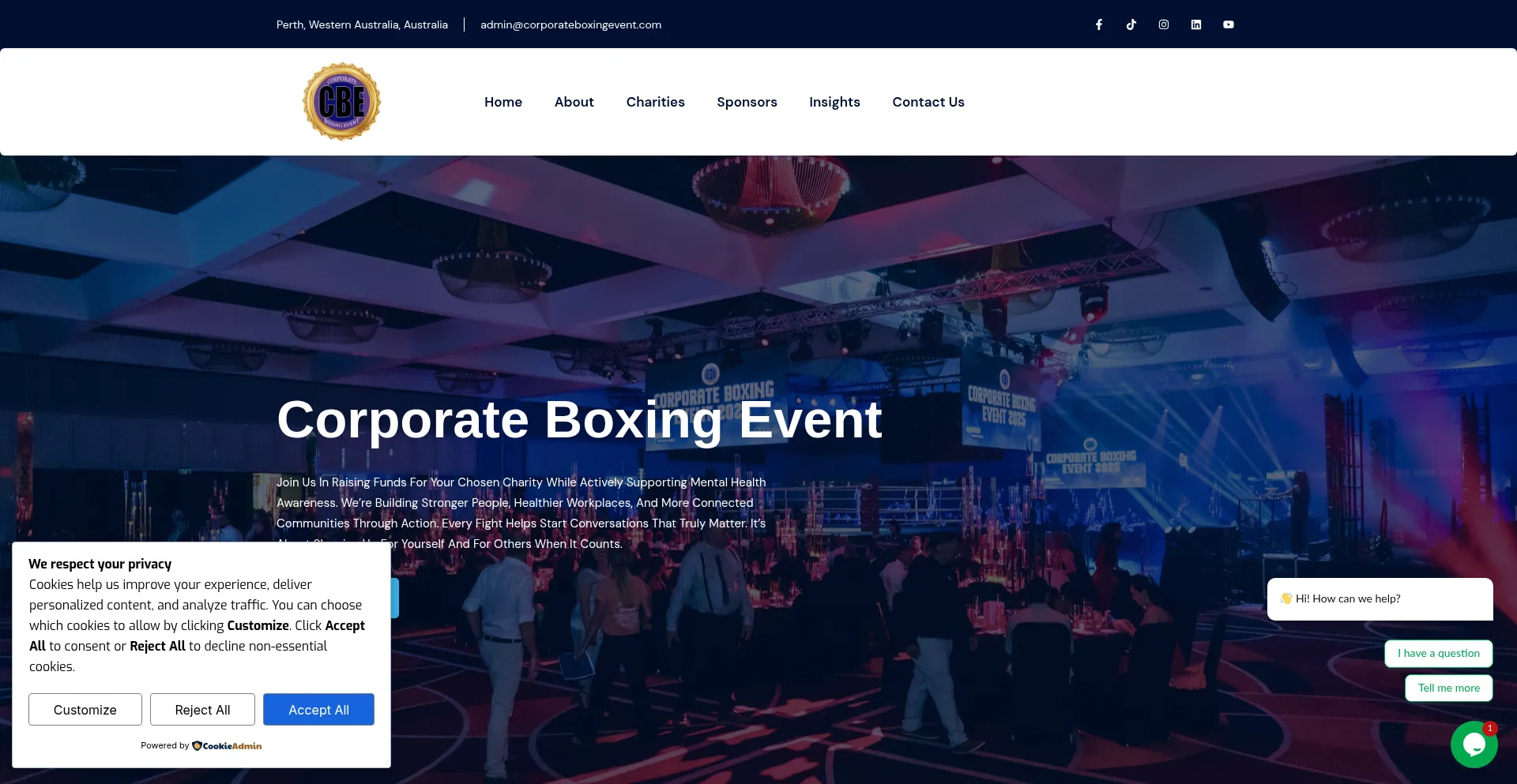 Corporateboxingevent.com