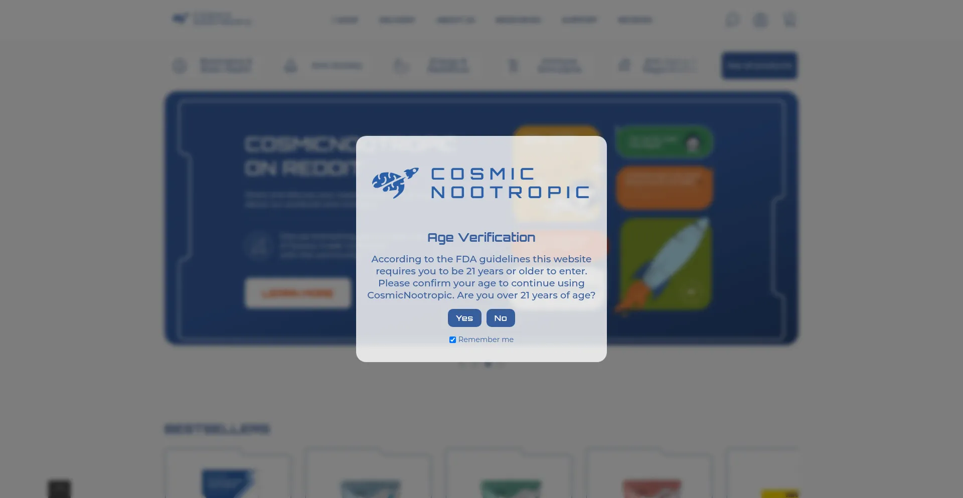 Ist Cosmicnootropic.com sicher und vertrauenswürdig?