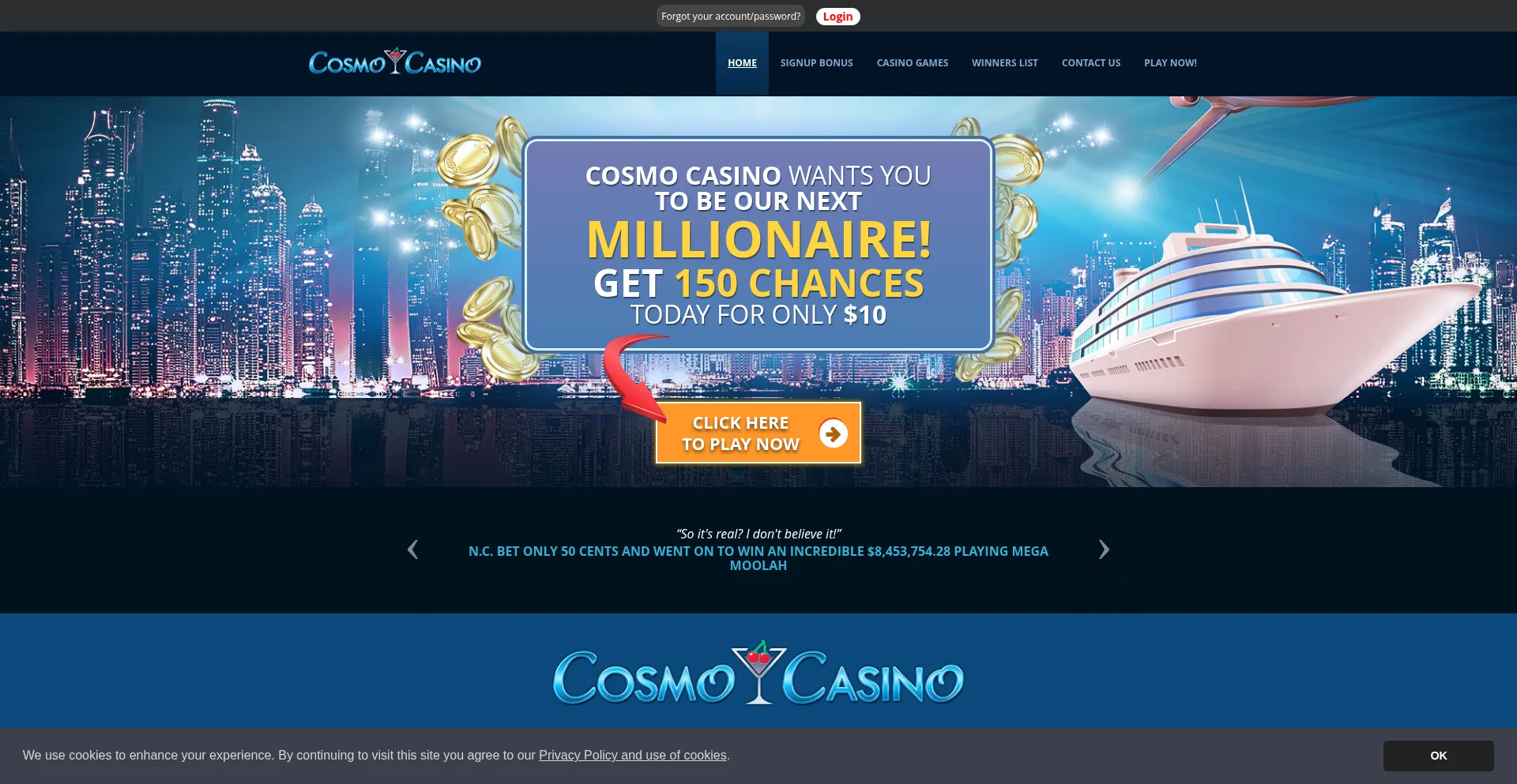 Ist Cosmocasino.com sicher und vertrauenswürdig?