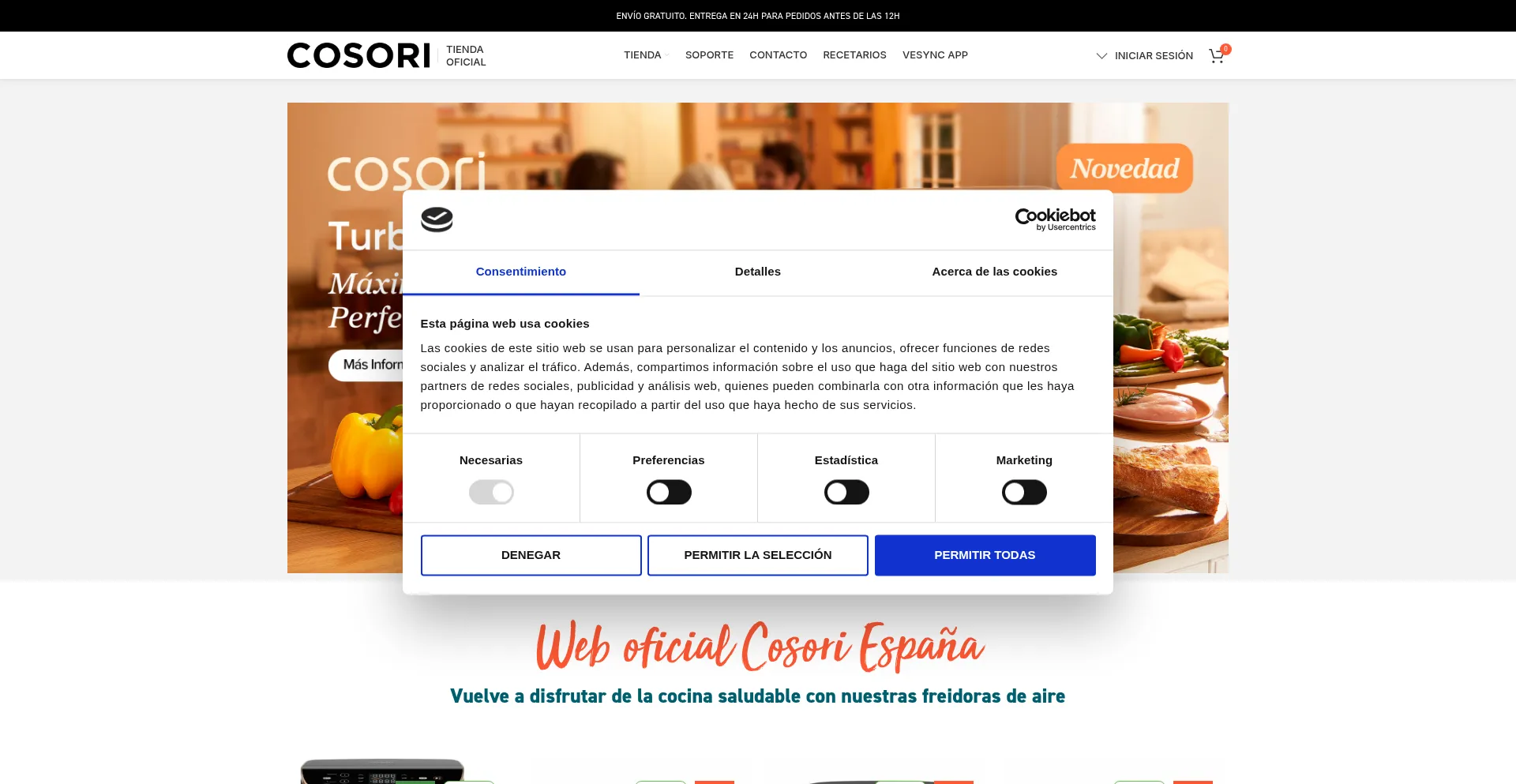 Ist Cosori.site sicher und vertrauenswürdig?