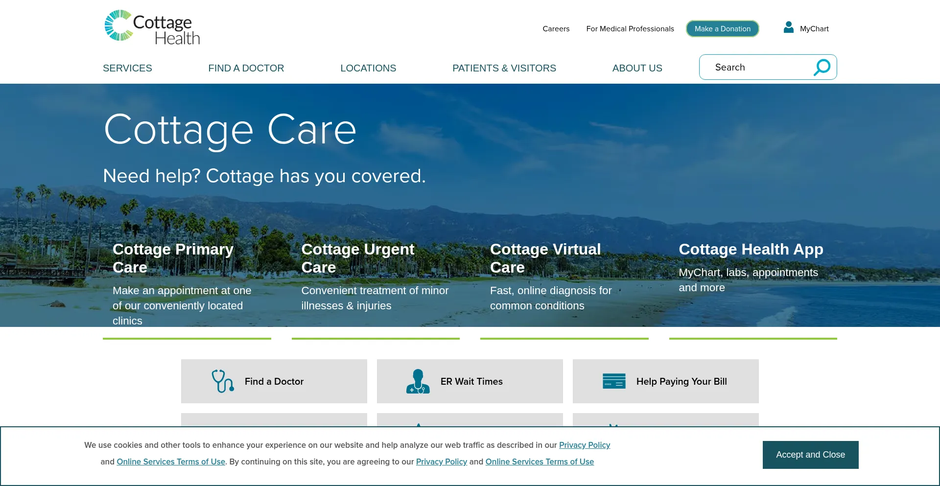 Ist Cottagehealth.org sicher und vertrauenswürdig?