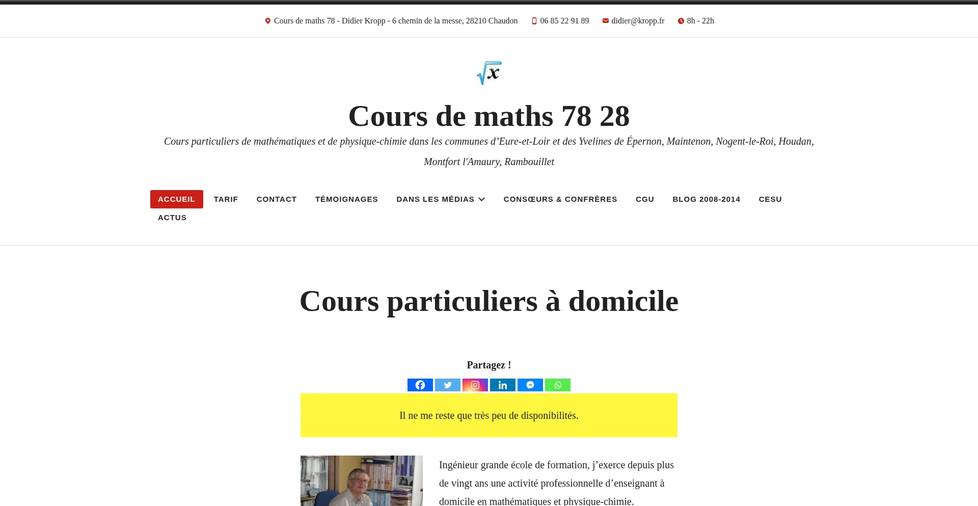 Cours-de-maths-78.fr