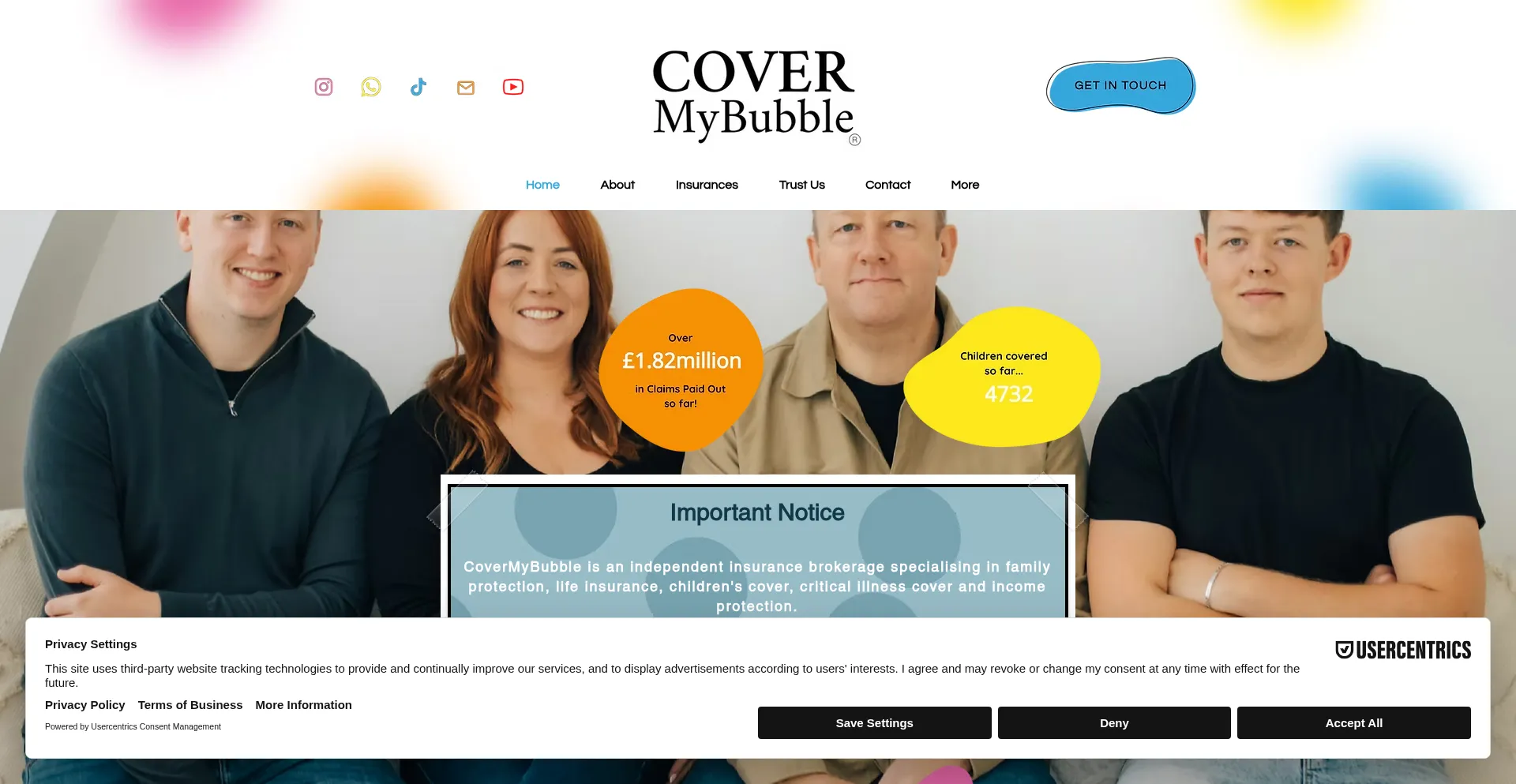 Covermybubble.co.uk