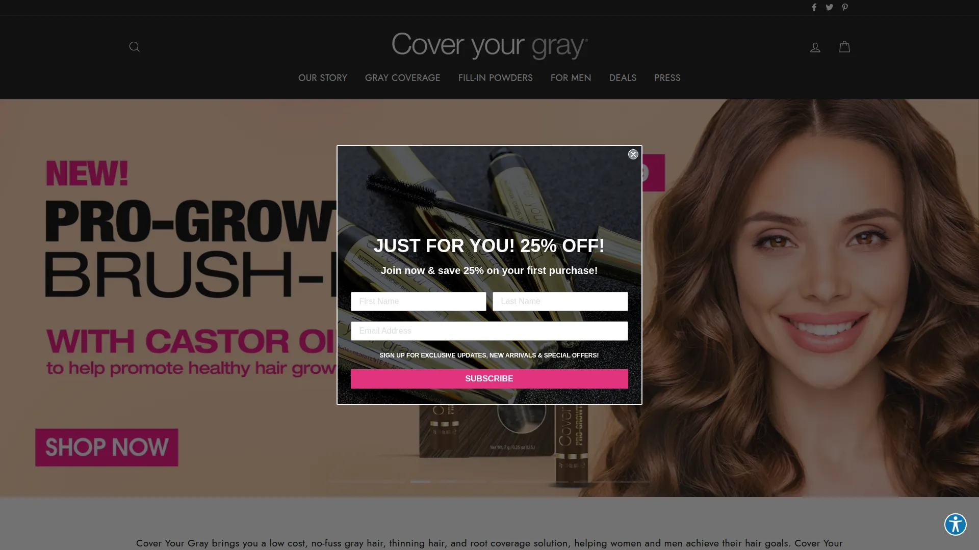 Coveryourgray.com