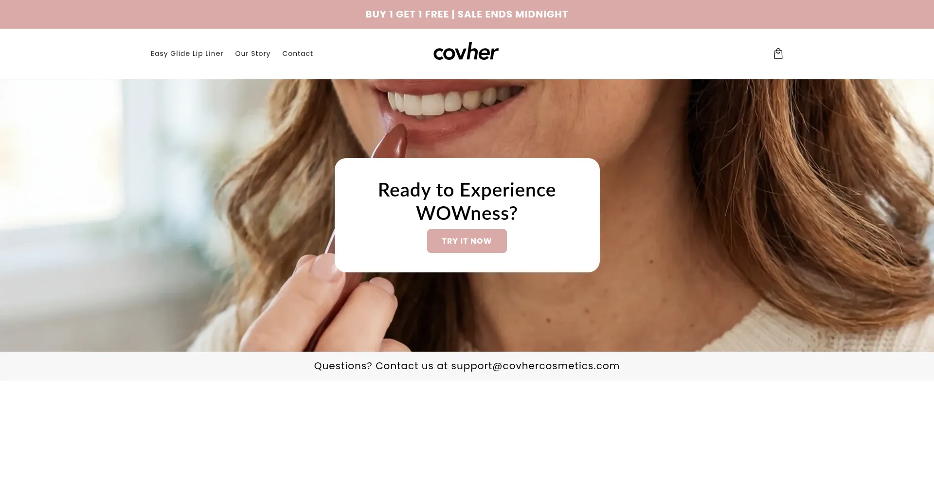Covhercosmetics.com